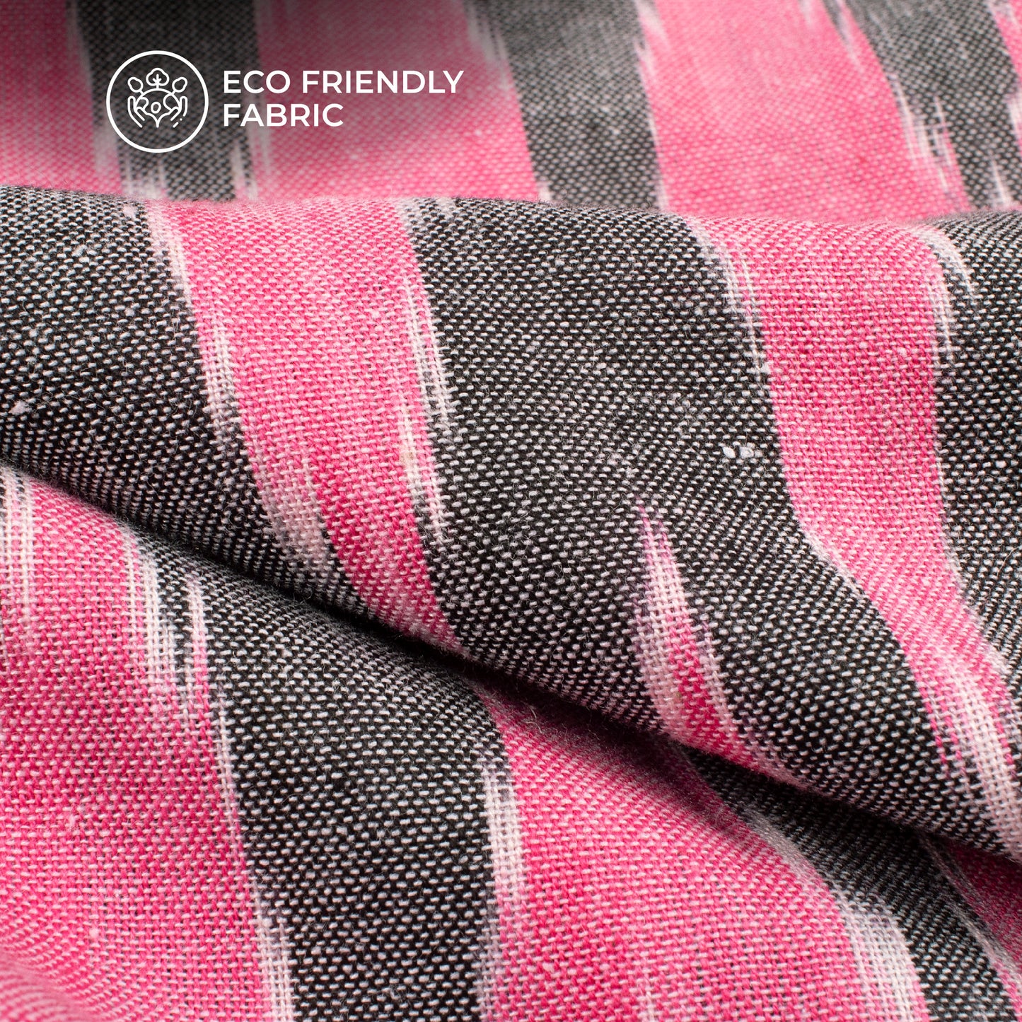 Pre-Washed Pochampally Ikat Weave Cotton Fabric