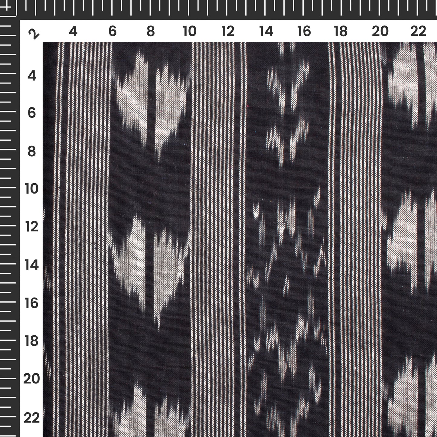 Pre-Washed Pochampally Ikat Weave Cotton Fabric