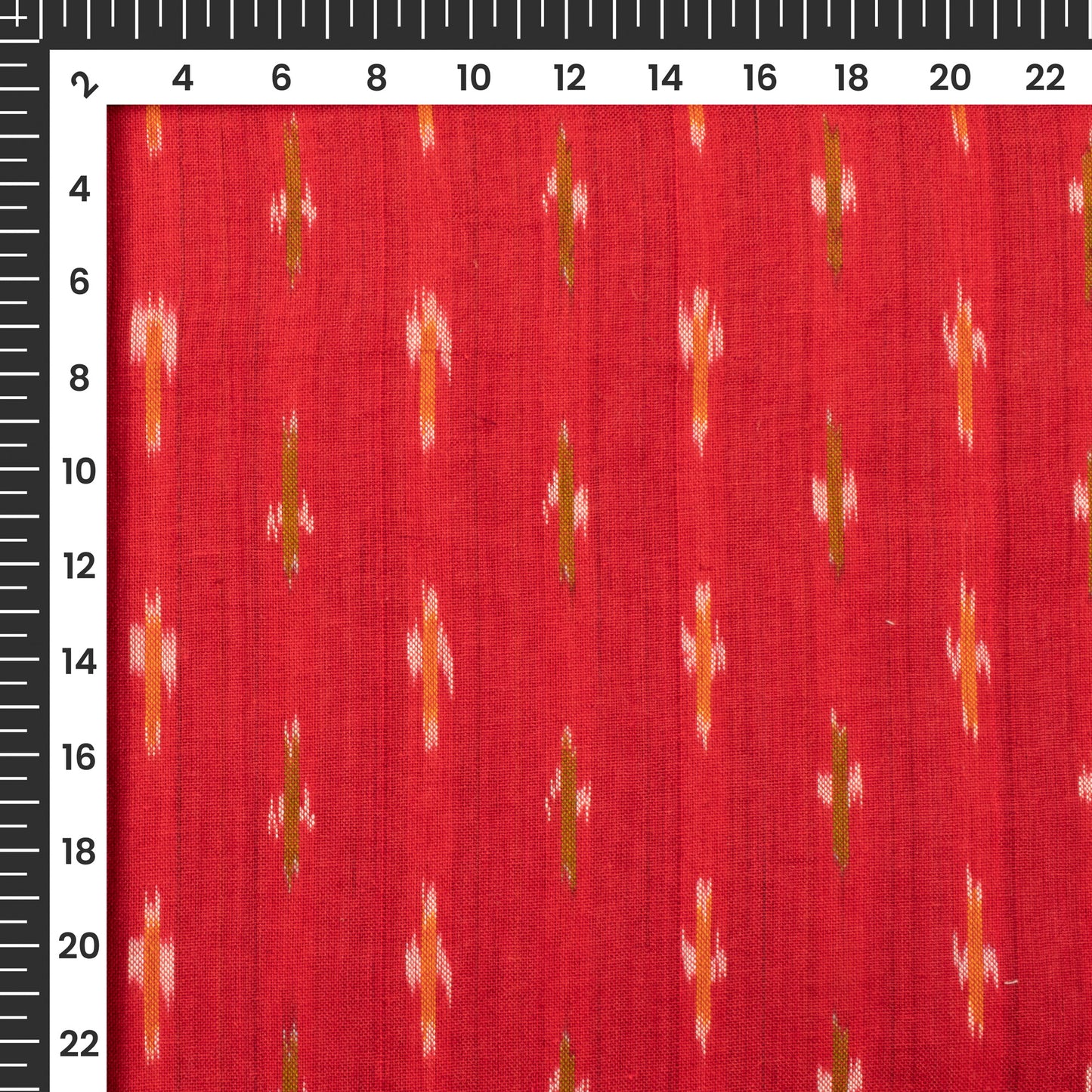 Pre-Washed Pochampally Ikat Weave Cotton Fabric