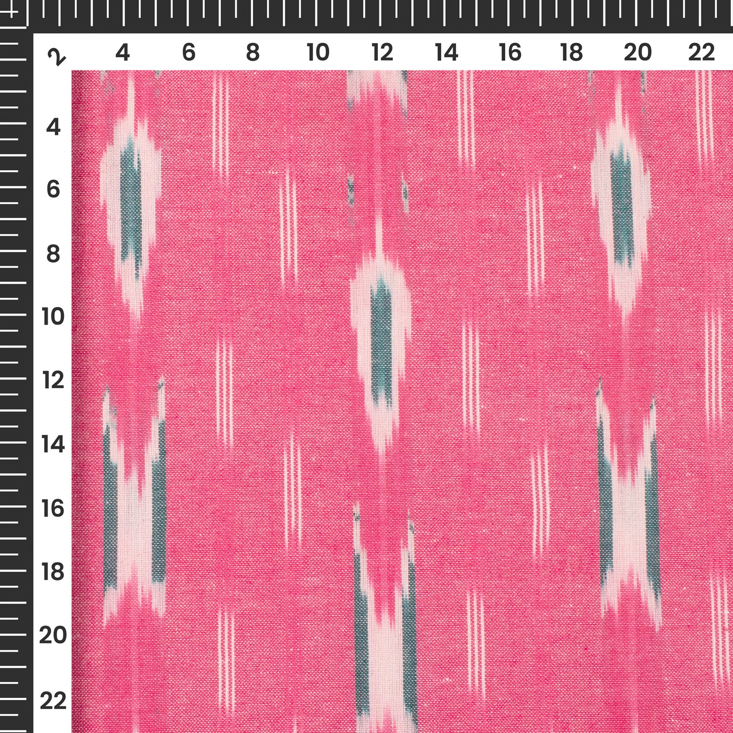 Pre-Washed Pochampally Ikat Weave Cotton Fabric