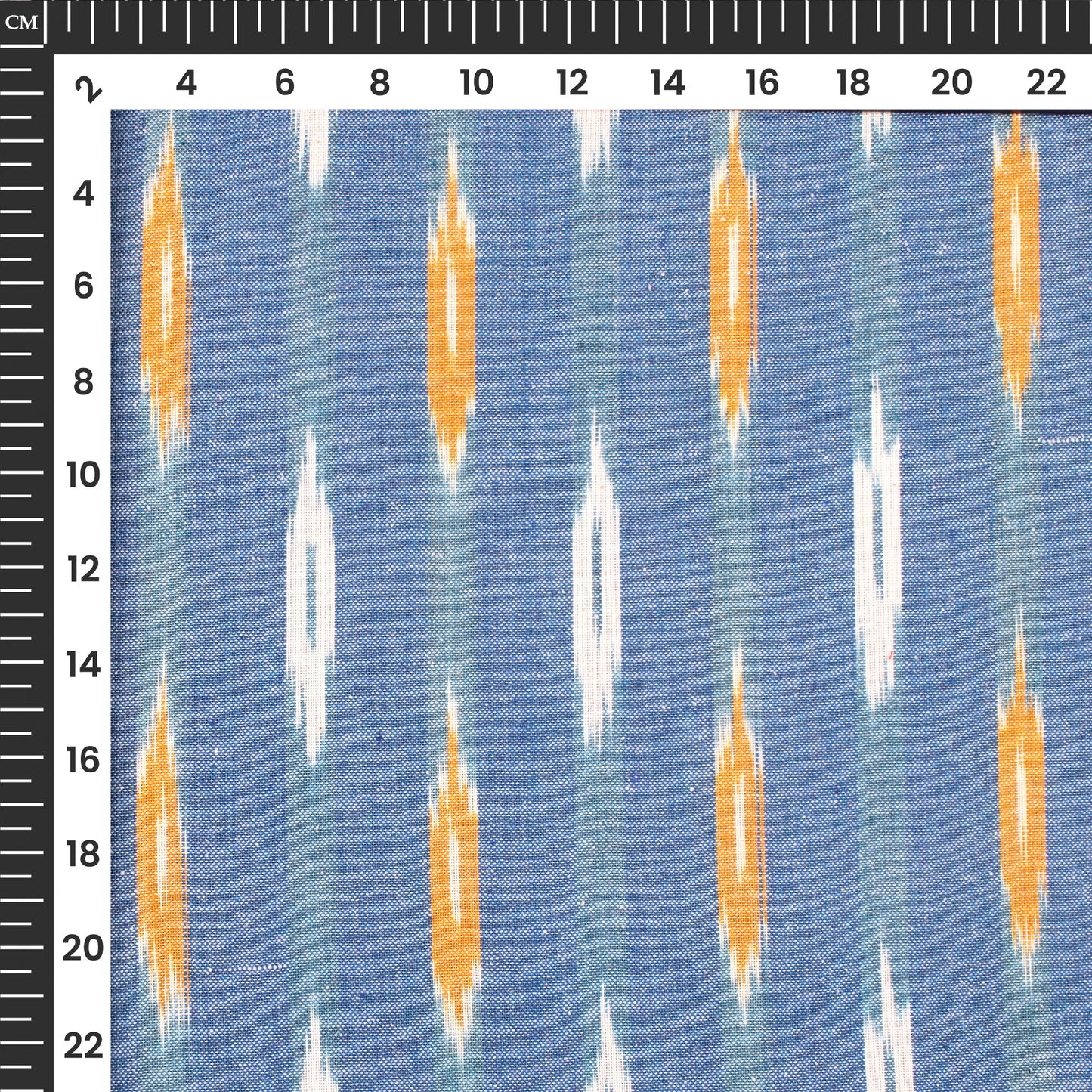 Pre-Washed Pochampally Ikat Weave Cotton Fabric