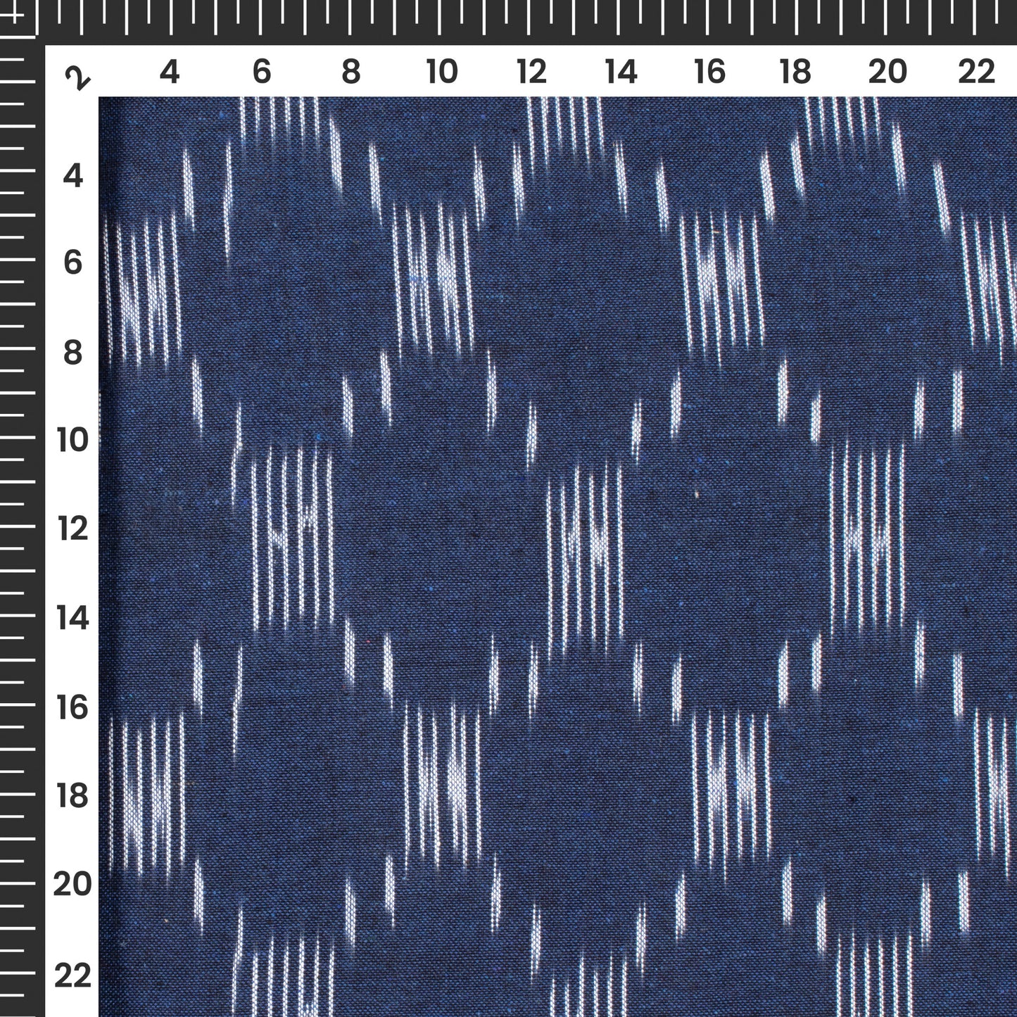 Pre-Washed Pochampally Ikat Weave Cotton Fabric