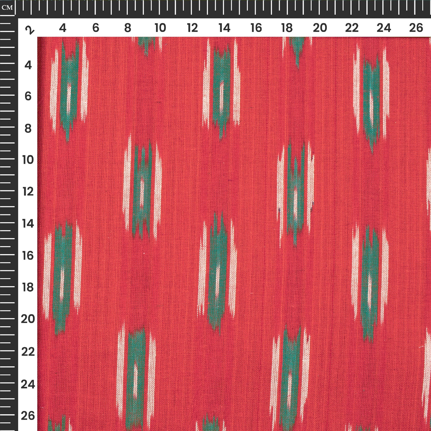 Pre-Washed Pochampally Ikat Weave Cotton Fabric