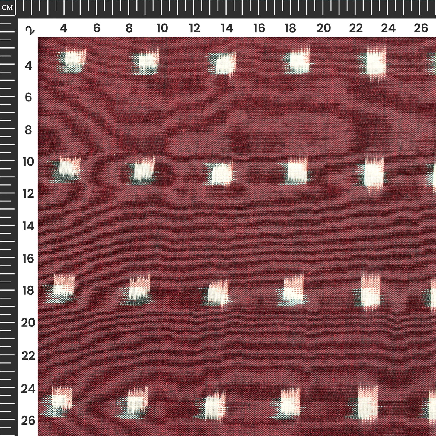 Pre-Washed Pochampally Double Ikat Weave Cotton Fabric