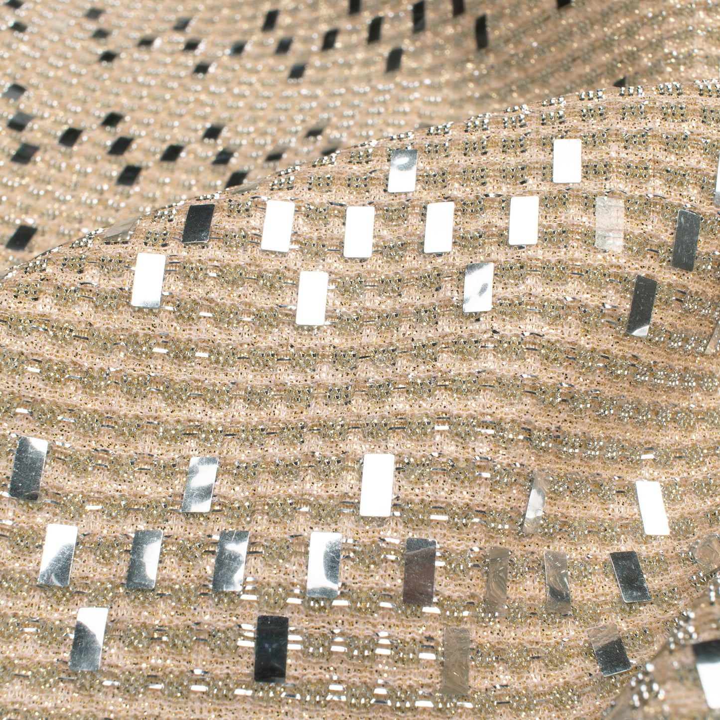 Gorgeous Zari Work With Glitter On Imported Fabric