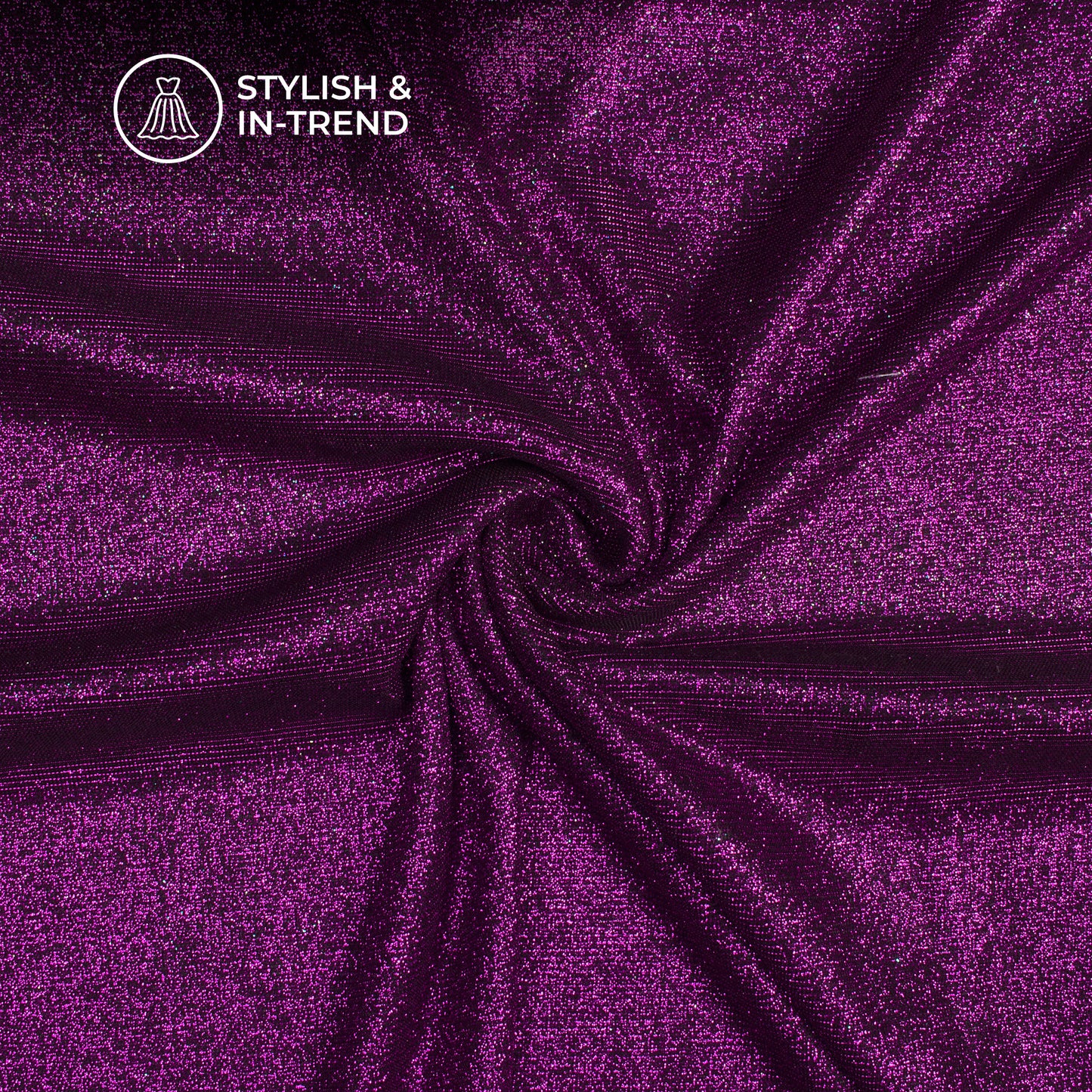 ShimmerX Glitter Fabric - Imported Luxury for Trend-Driven Designers