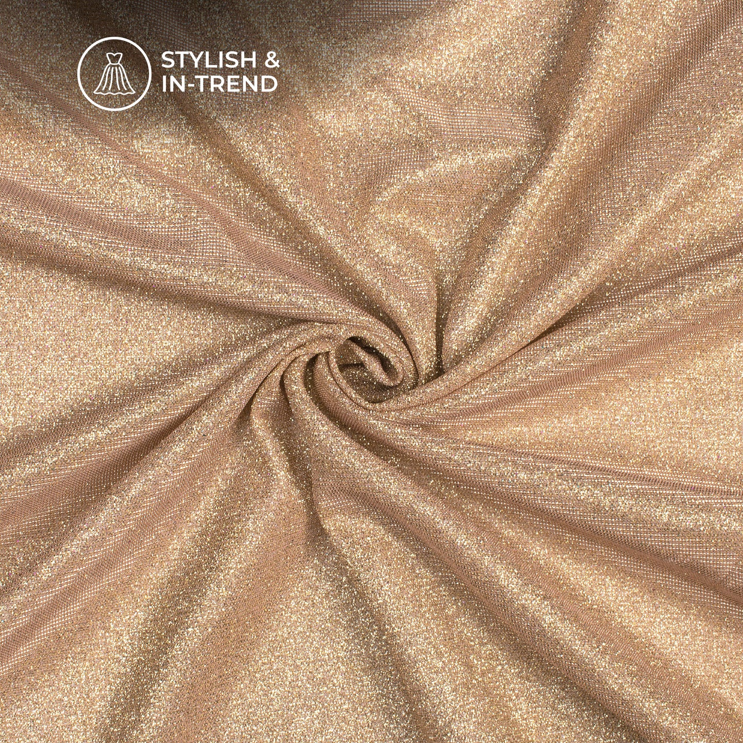 Luxury Glow Glitter Fabric - For Disco Nights, Wedding Parties