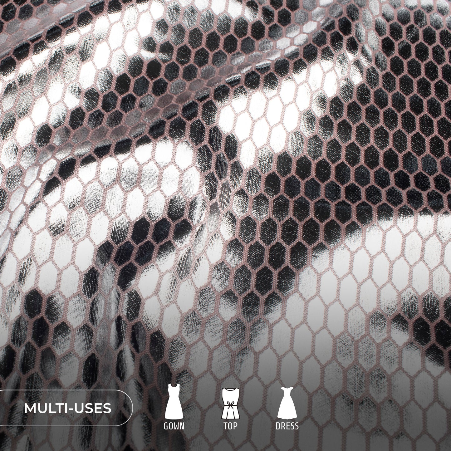 Imported Luster Material – Ideal for Couture Outfits on the Catwalk