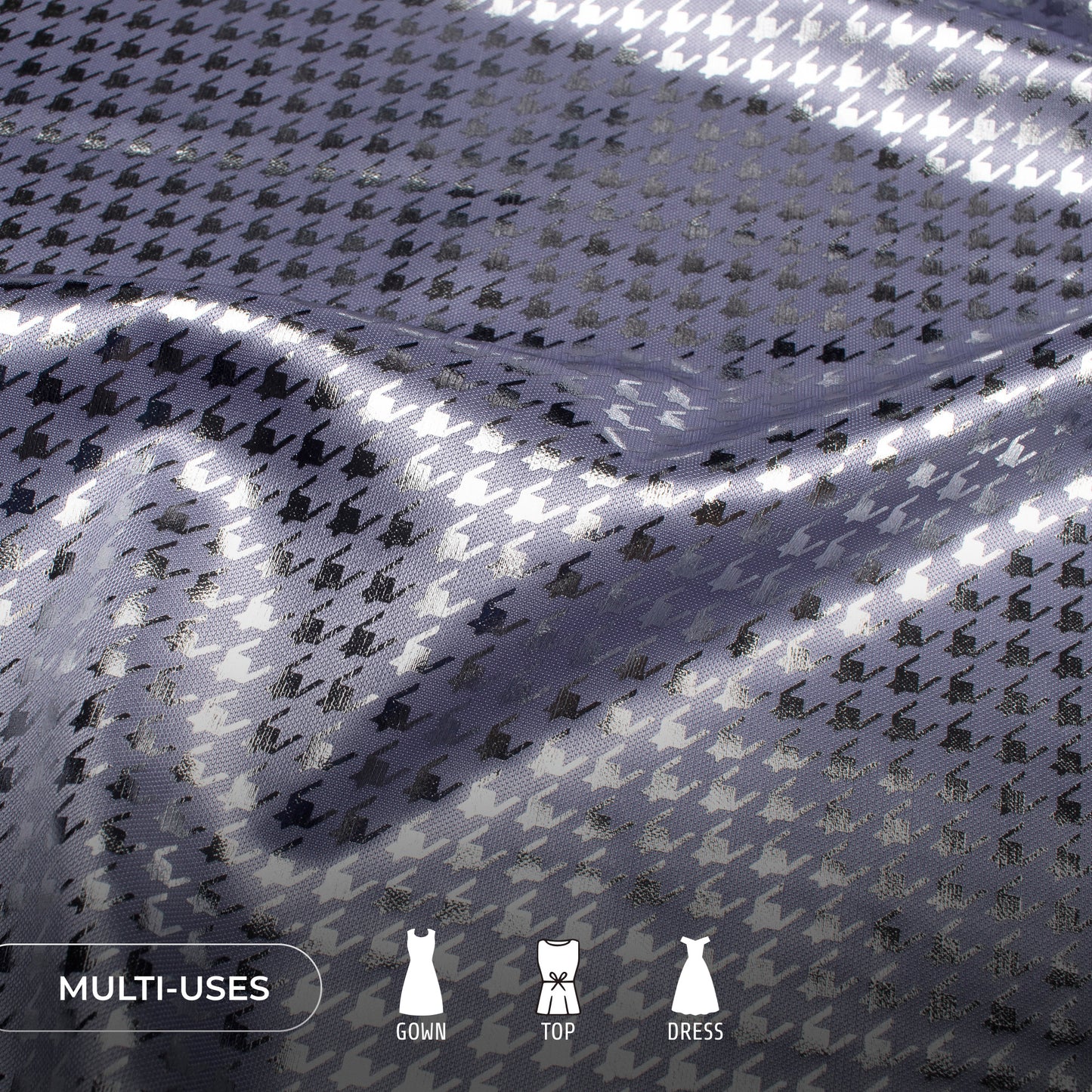 Electric Vibe Imported Fabric - Perfect for High-Energy Music Concert Outfits