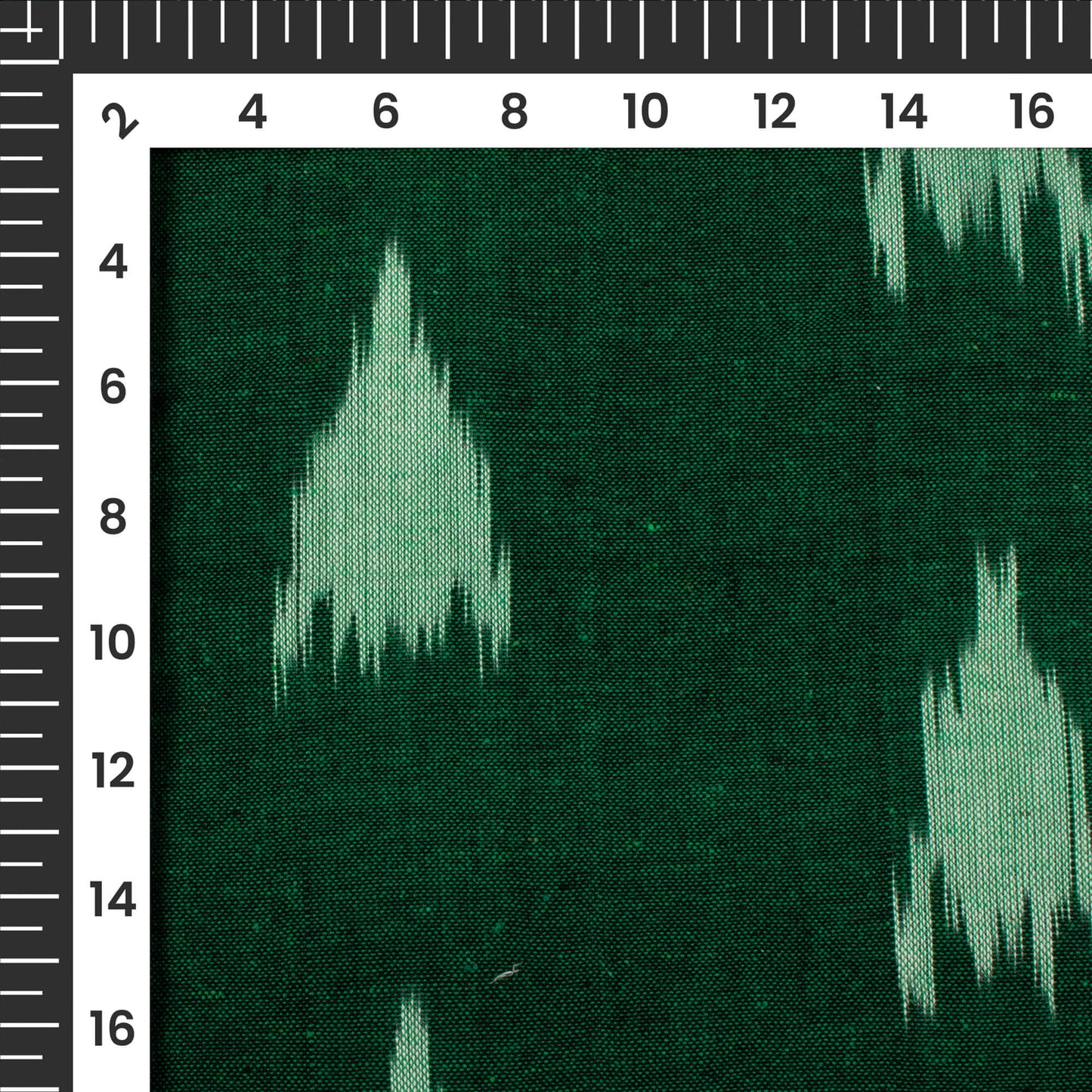 Pre-Washed Pochampally Ikat Weave Cotton Fabric