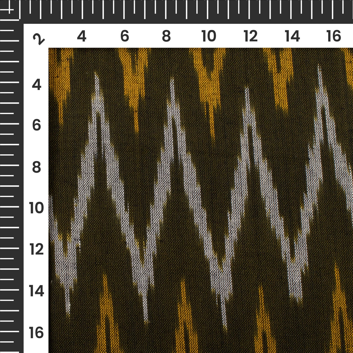 Pre-Washed Pochampally Ikat Weave Cotton Fabric