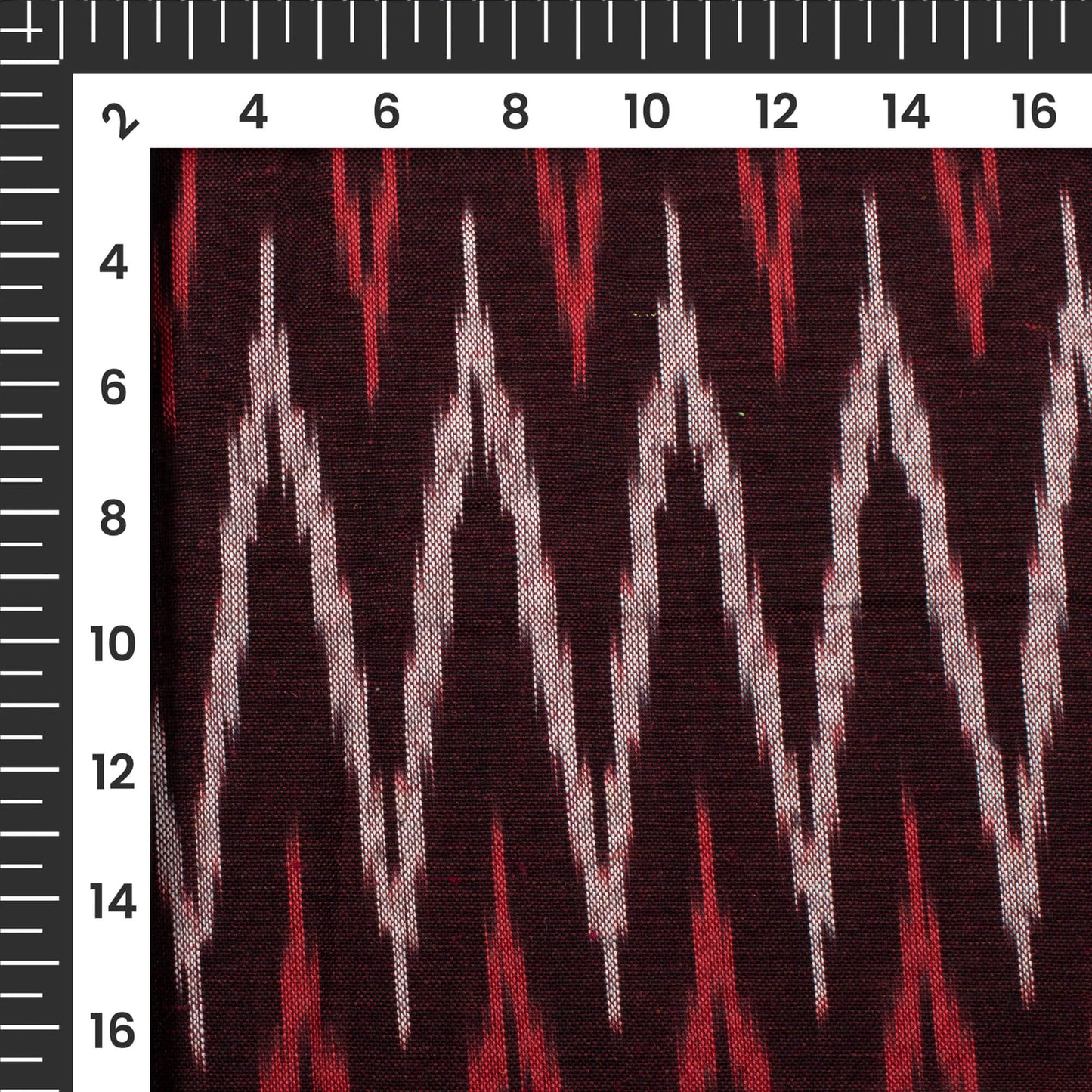 Pre-Washed Pochampally Ikat Weave Cotton Fabric