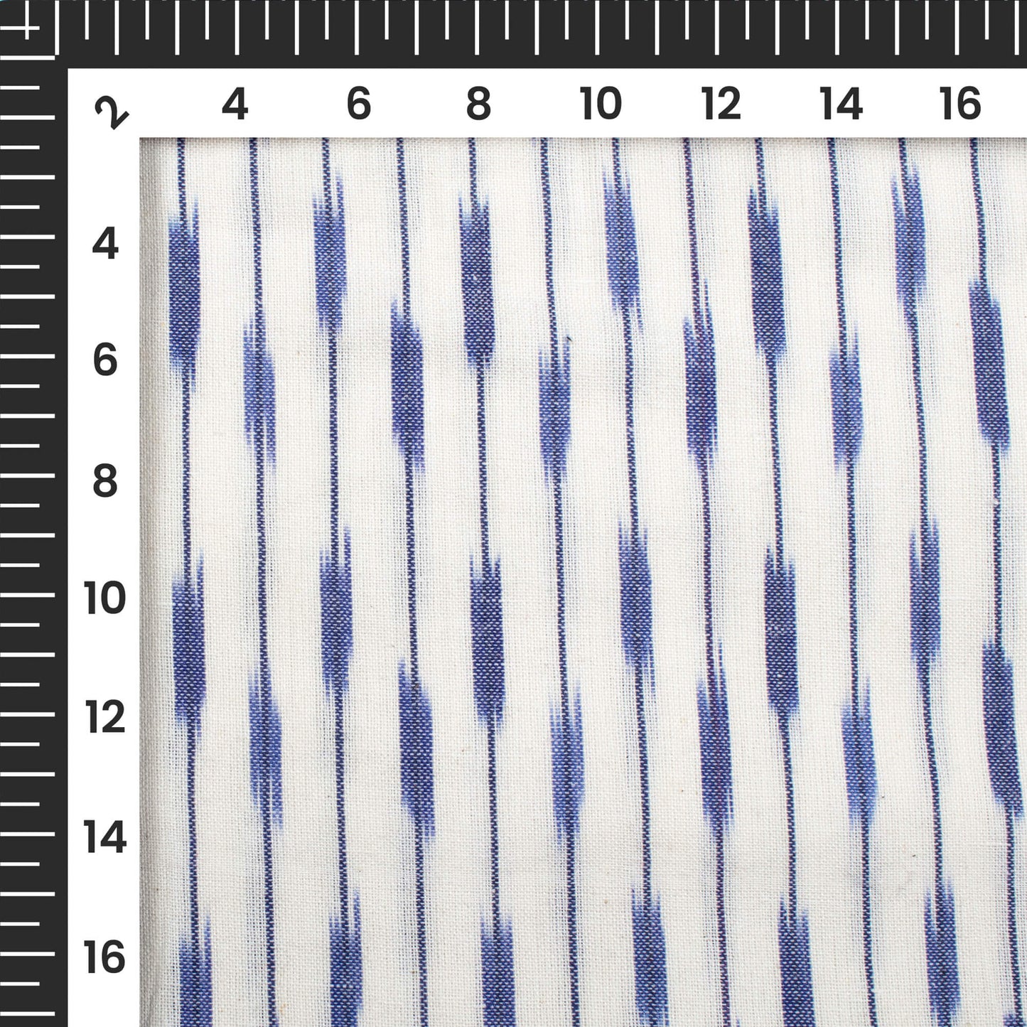 Pre-Washed Pochampally Ikat Weave Cotton Fabric