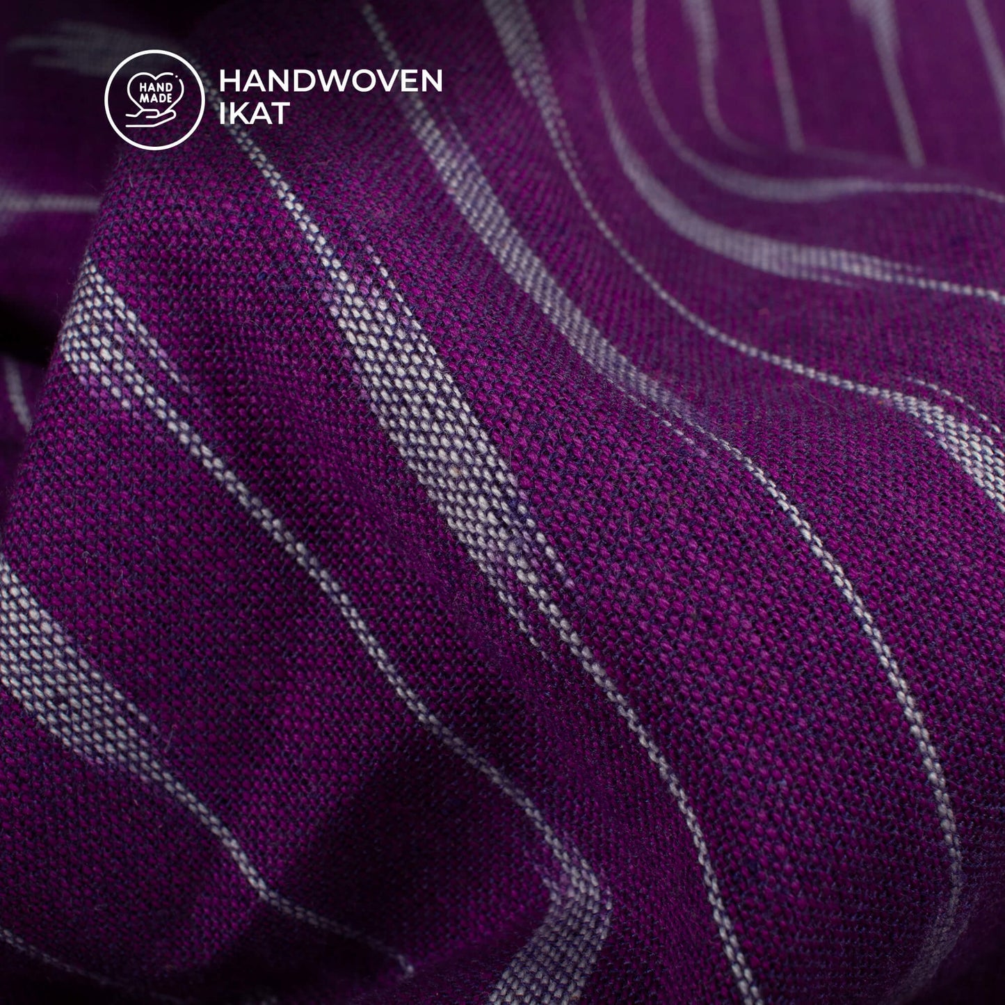 Pre-Washed Pochampally Ikat Weave Cotton Fabric