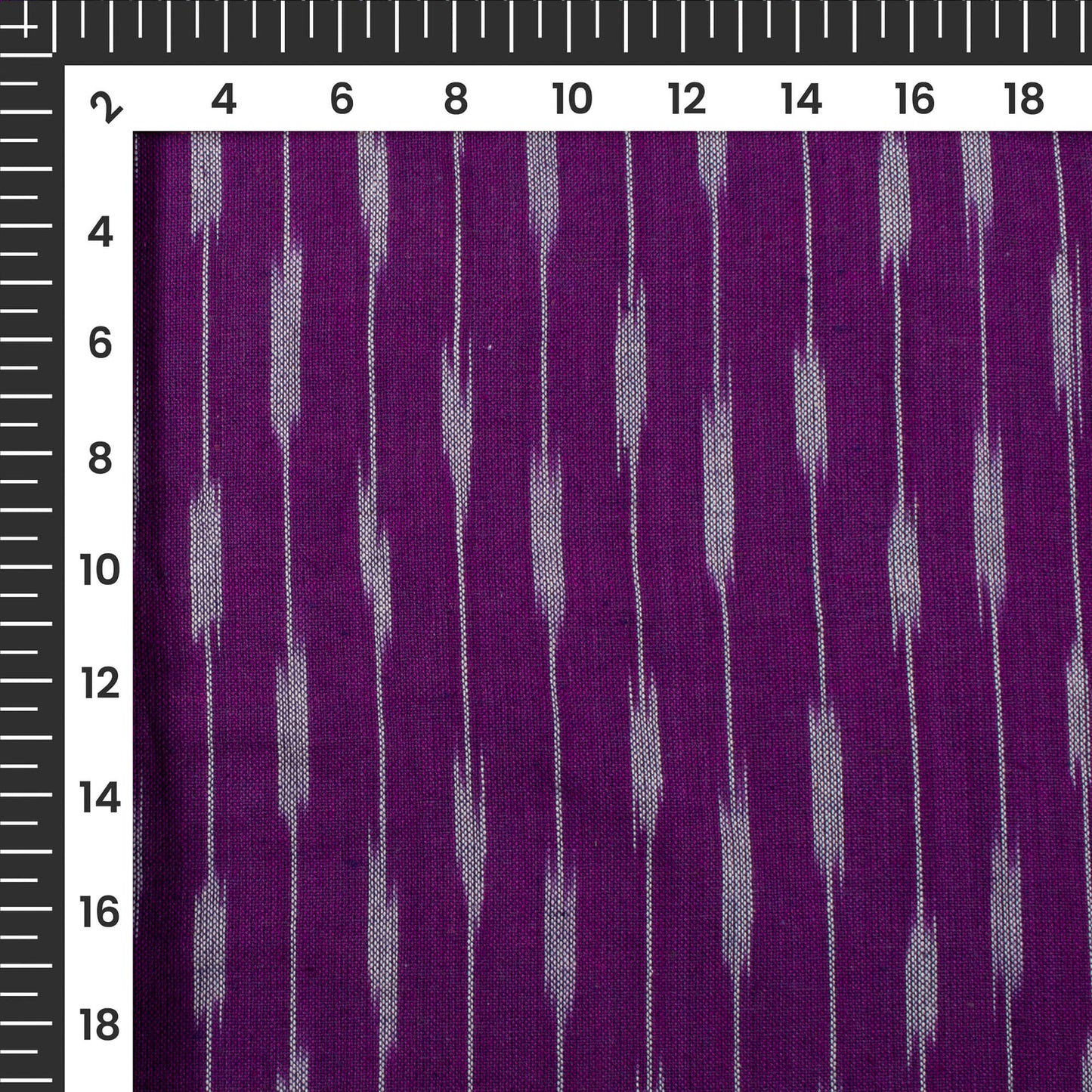 Pre-Washed Pochampally Ikat Weave Cotton Fabric