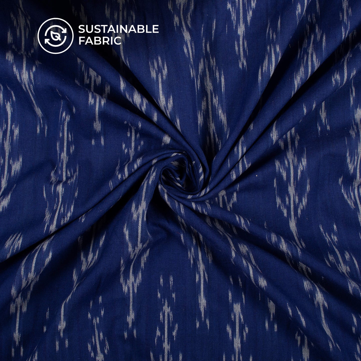 Pre-Washed Pochampally Ikat Weave Cotton Fabric