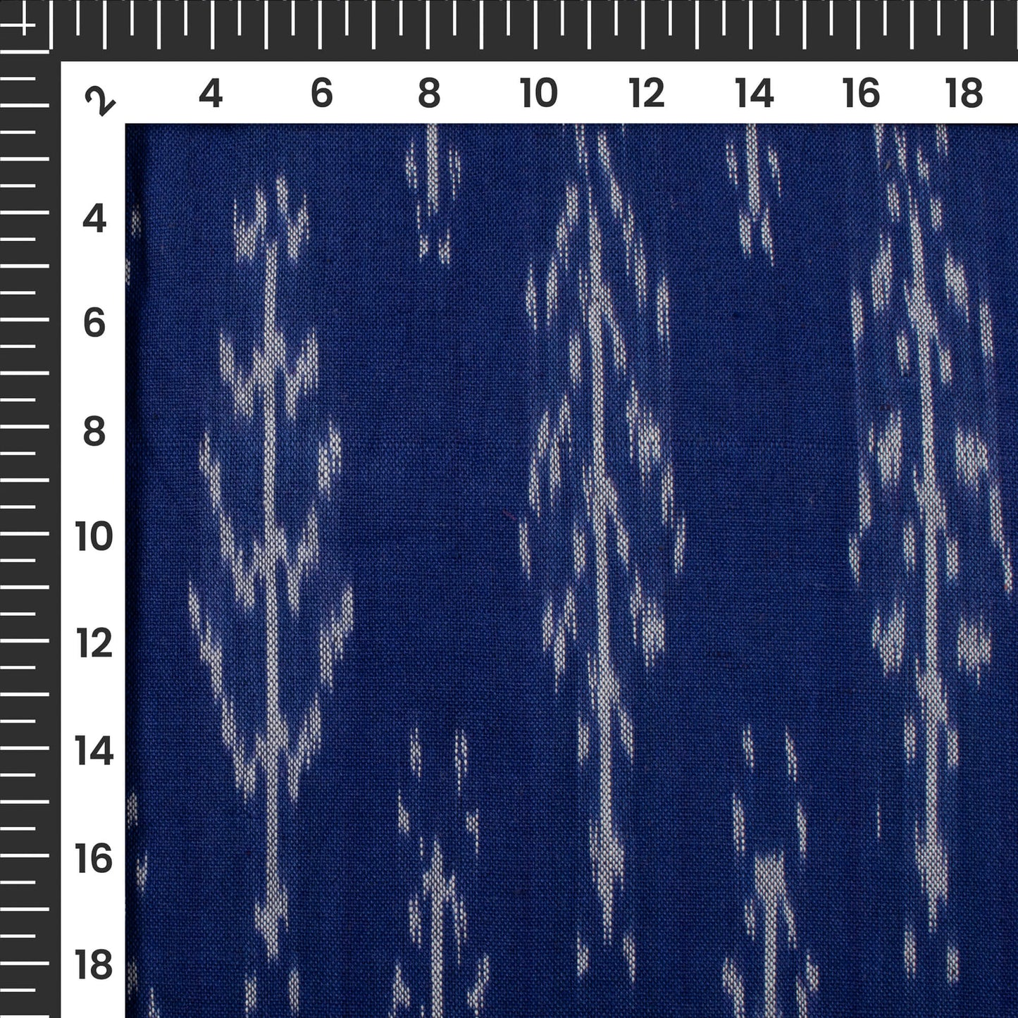 Pre-Washed Pochampally Ikat Weave Cotton Fabric