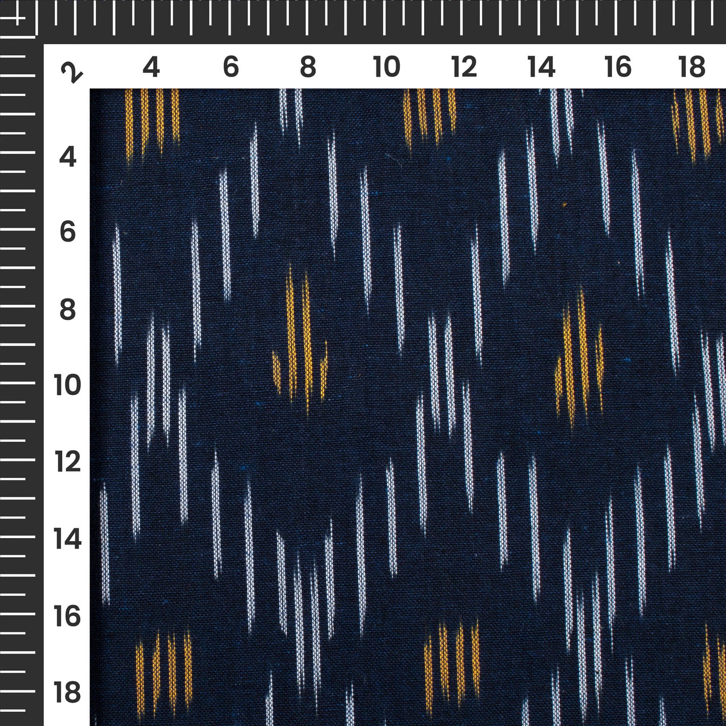 Pre-Washed Pochampally Ikat Weave Cotton Fabric