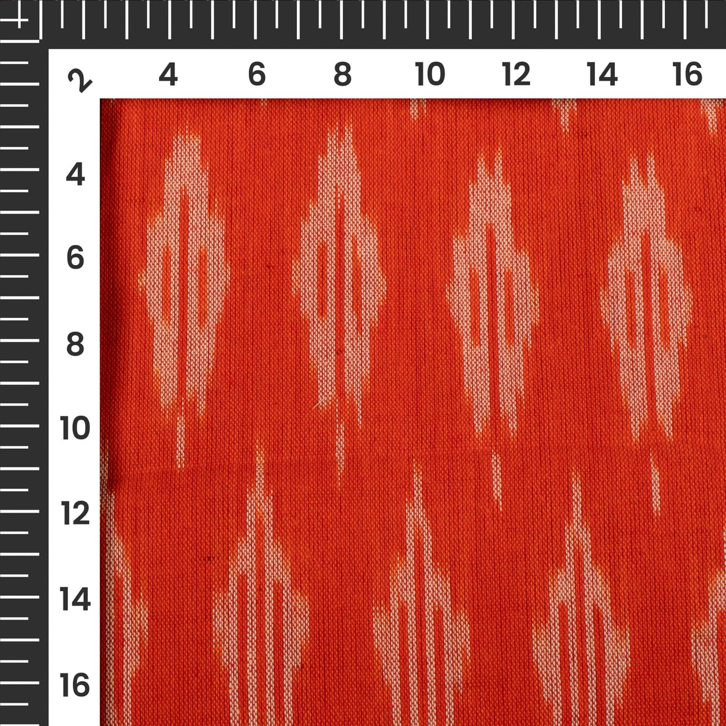 Pre-Washed Pochampally Ikat Weave Cotton Fabric