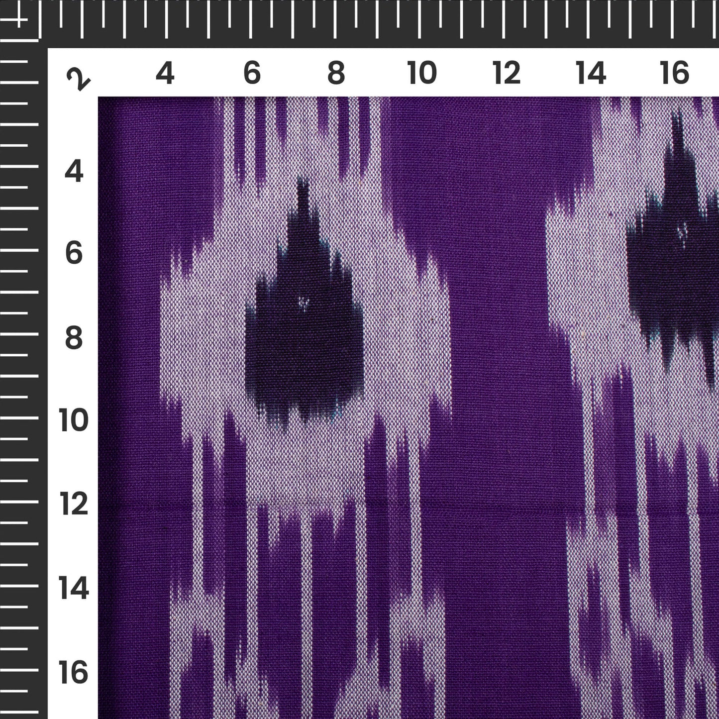 Pre-Washed Pochampally Ikat Weave Cotton Fabric