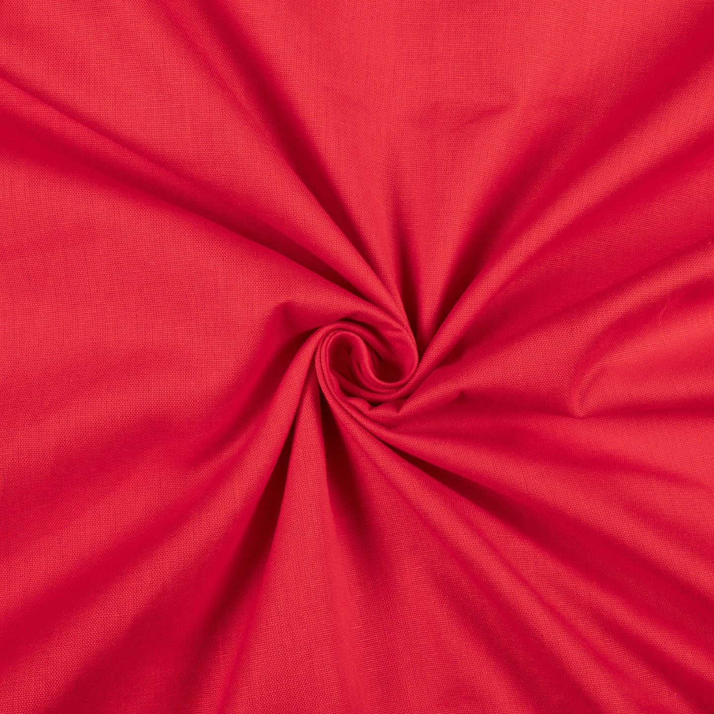 Cherry Red Plain Cotton Flex Fabric