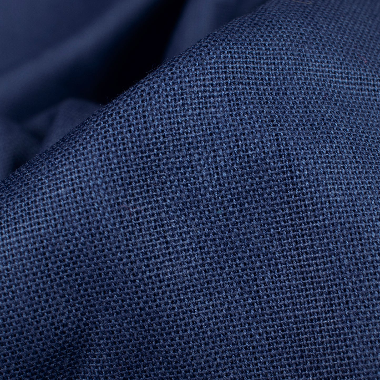Yale Blue Plain Cotton Flex Fabric