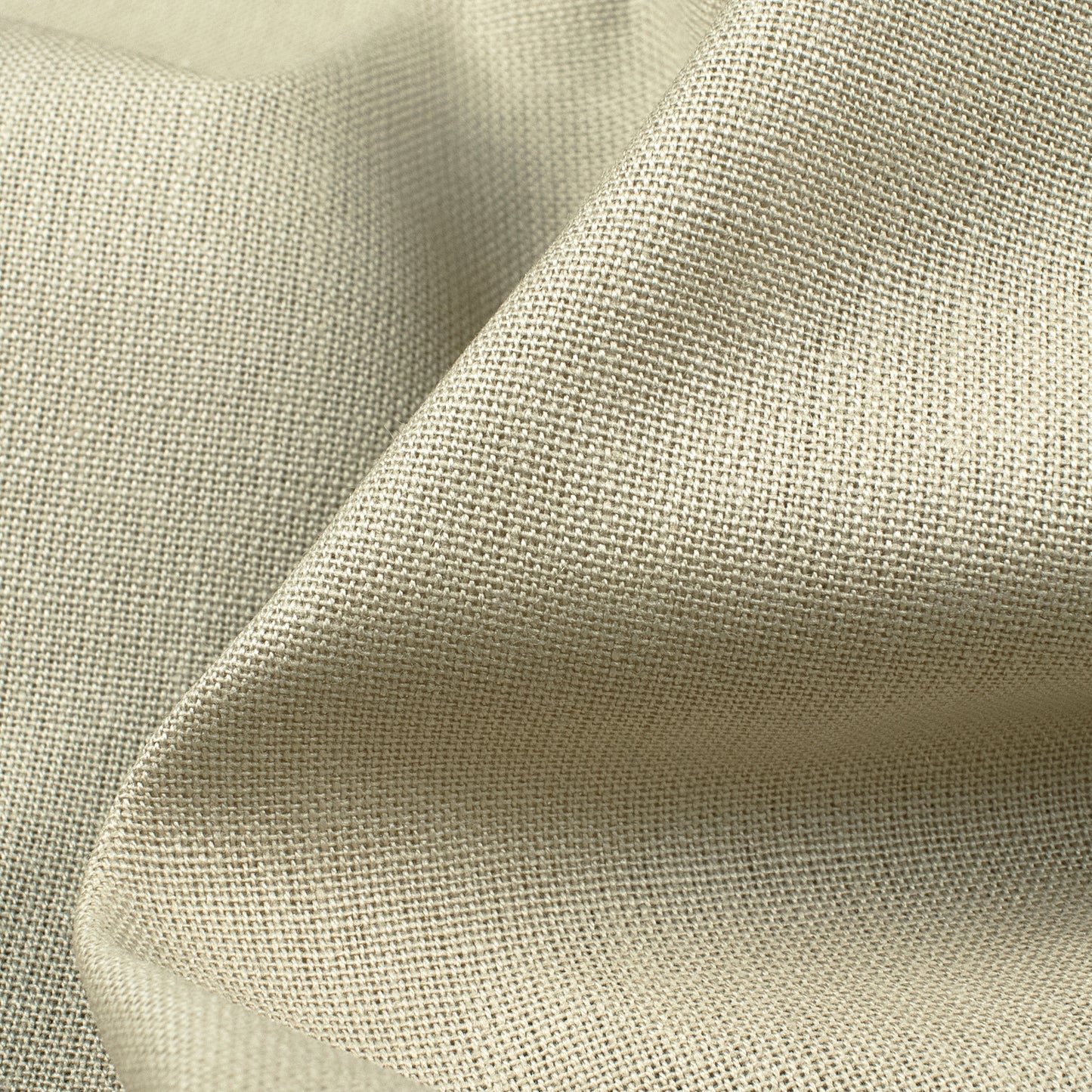 Coffee Cream Plain Cotton Flex Fabric