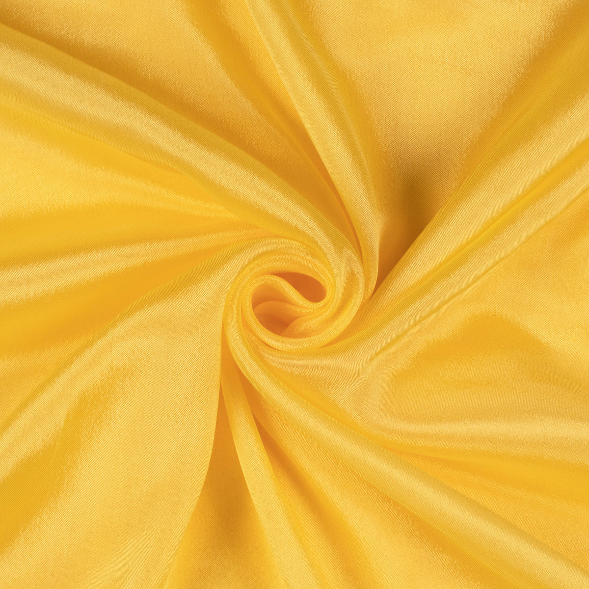 Daffodil Yellow Plain Pure Chinnon Chiffon Fabric