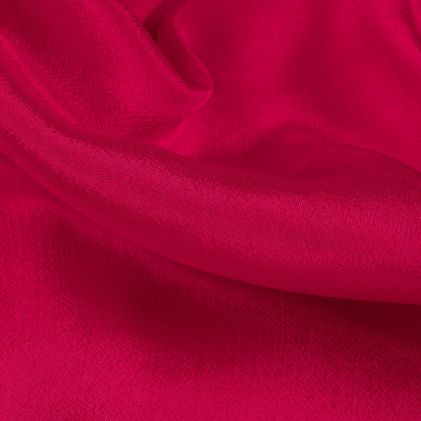 Hot Pink Plain Pure Chinnon Chiffon Fabric