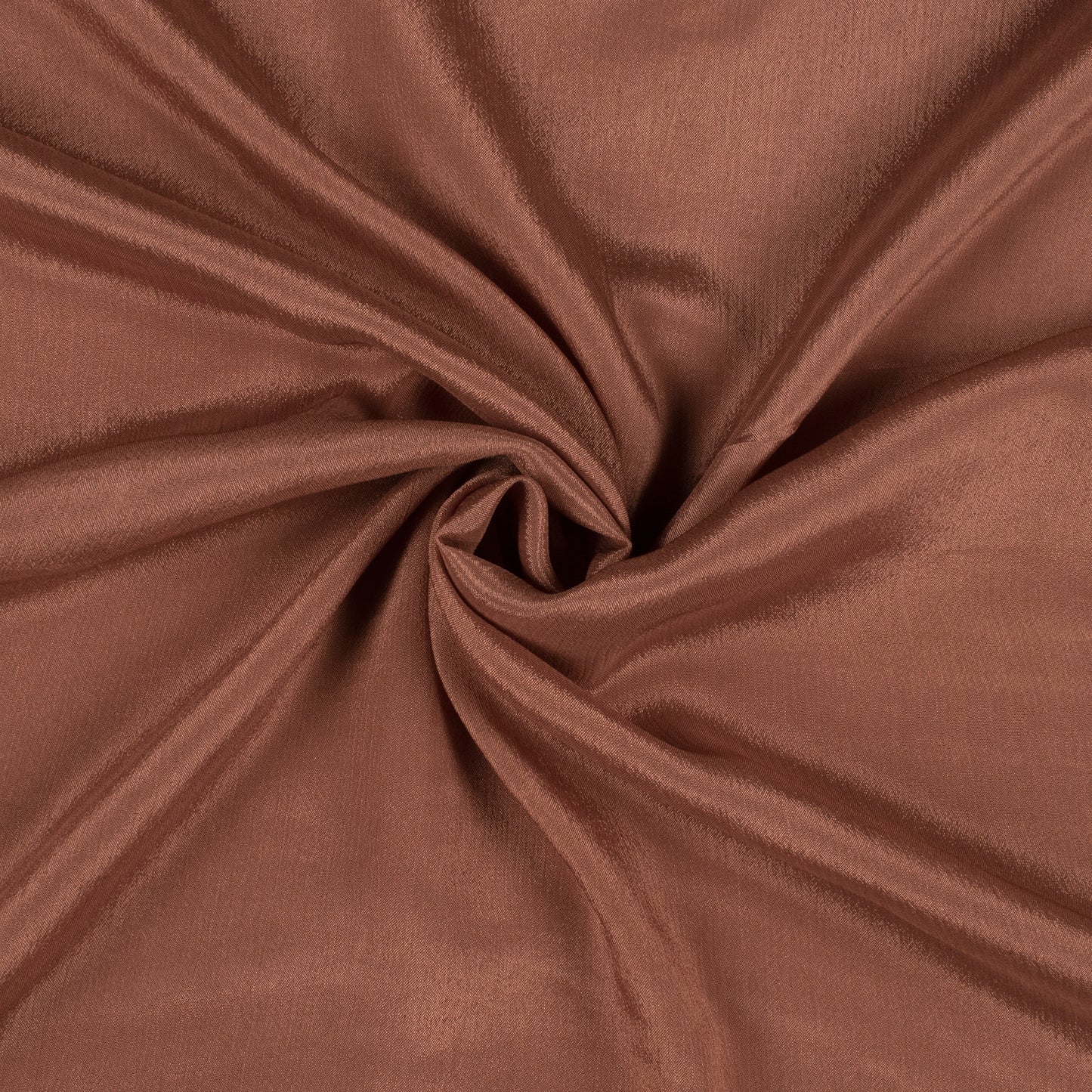 Brown Plain Pure Chinnon Chiffon Fabric