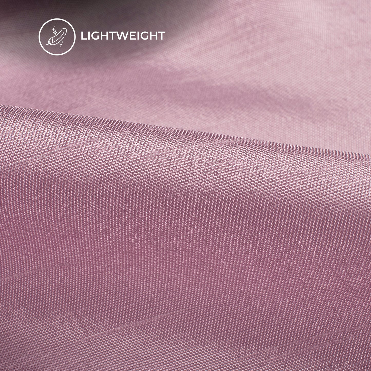 Lavender Plain Pure Dola Silk Fabric