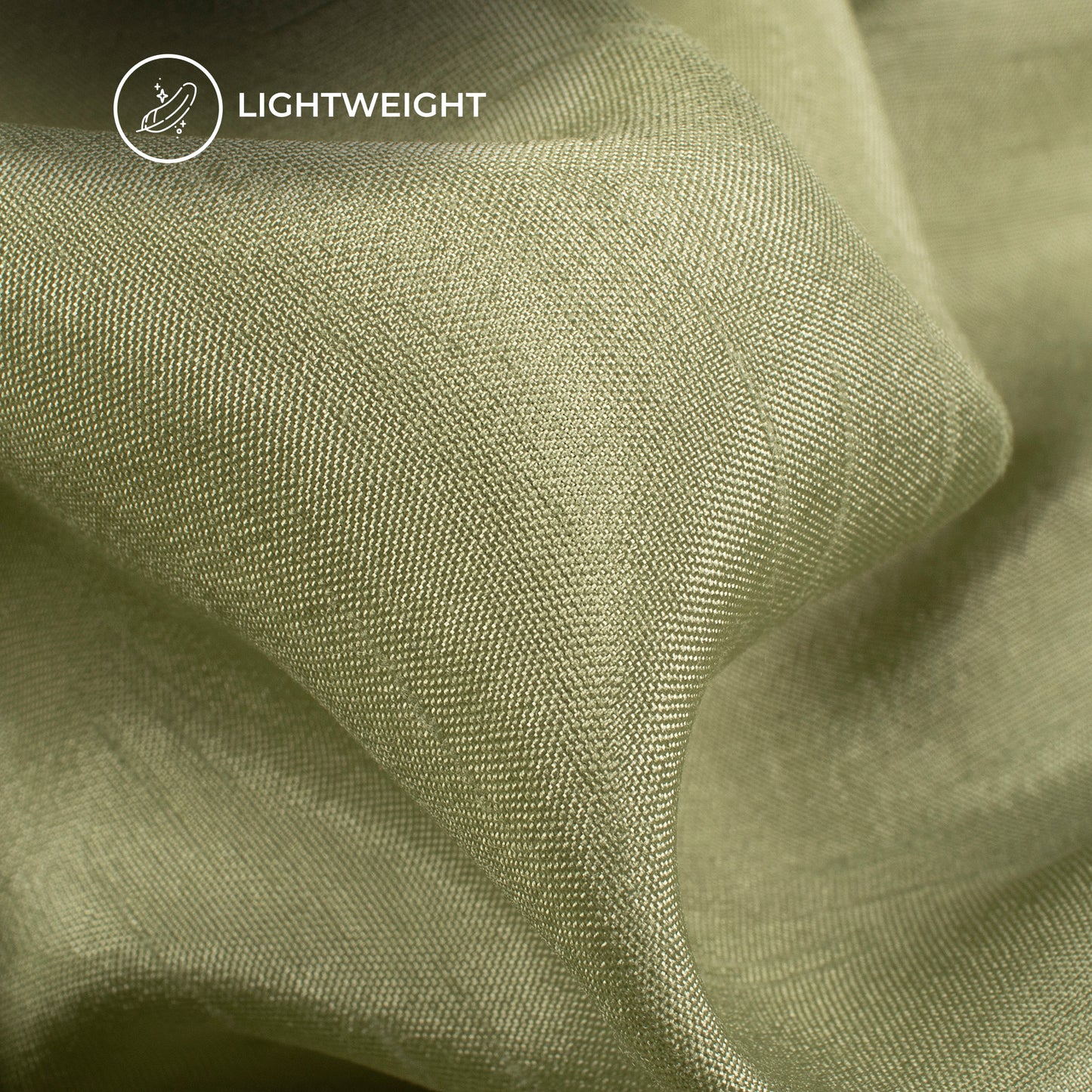 Pastel Green Plain Pure Dola Silk Fabric