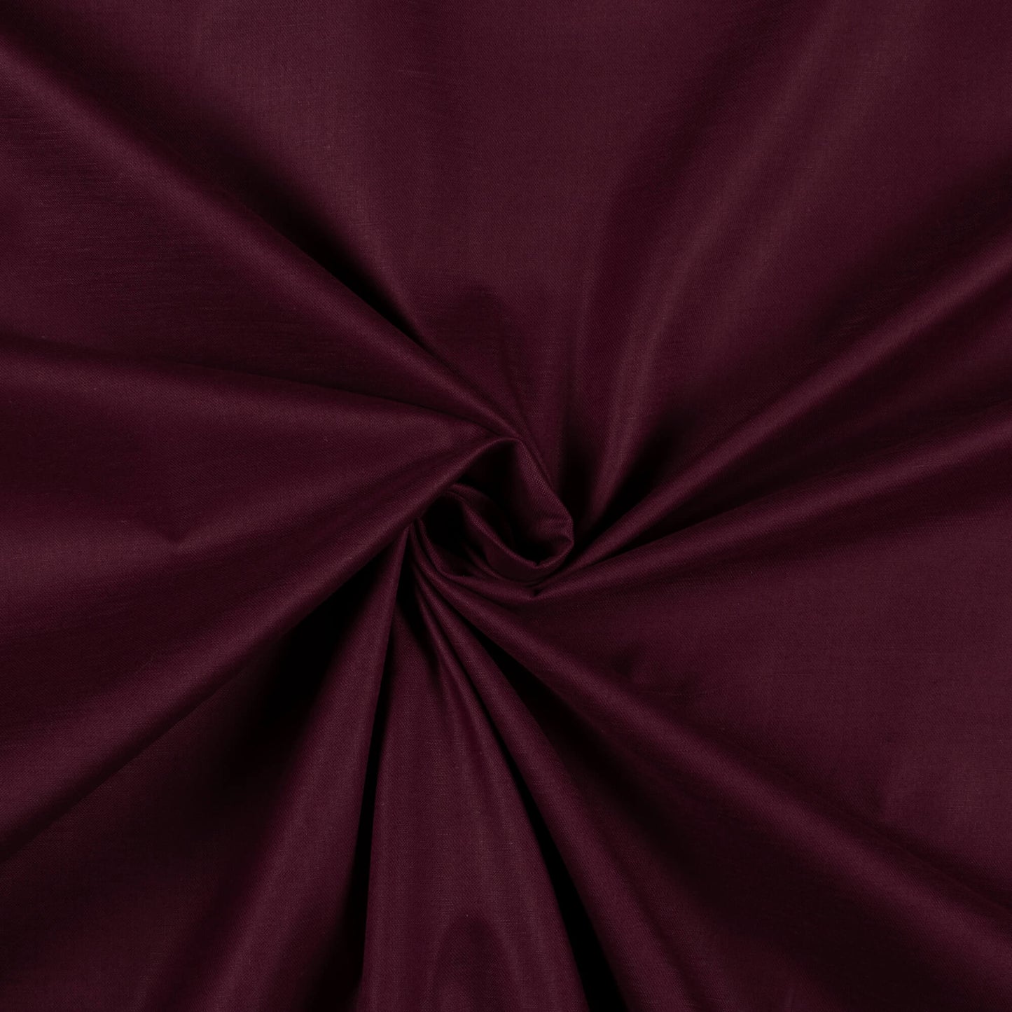 Wine Purple Plain Glazed Cotton Fabric