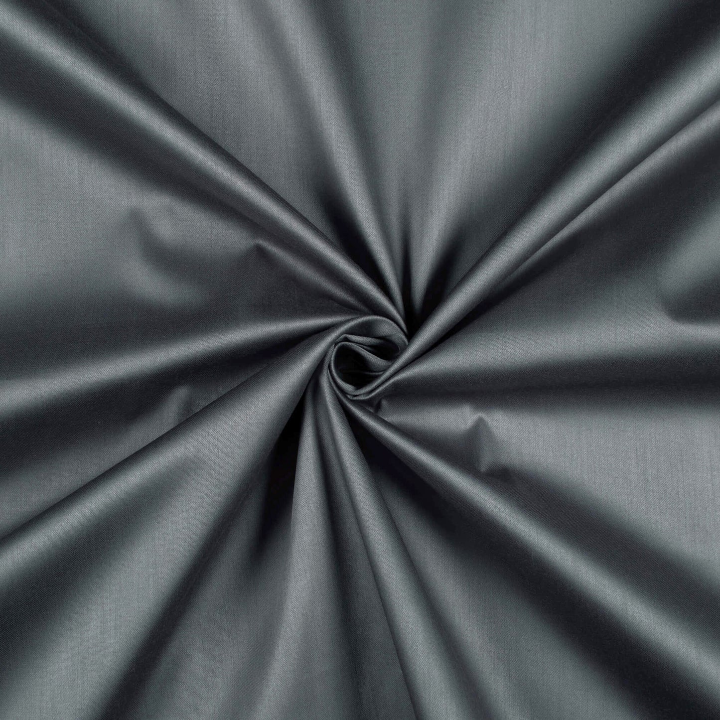 Pigeon Blue Plain Glazed Cotton Fabric