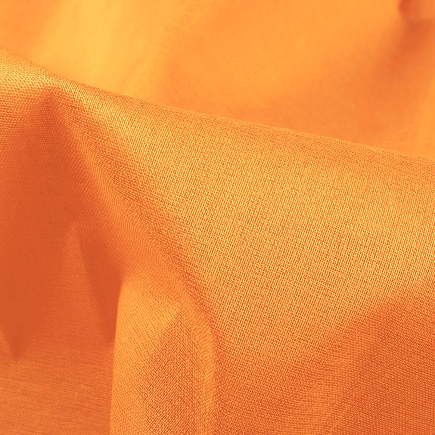 Honey Yellow Plain Cotton Mulmul Fabric