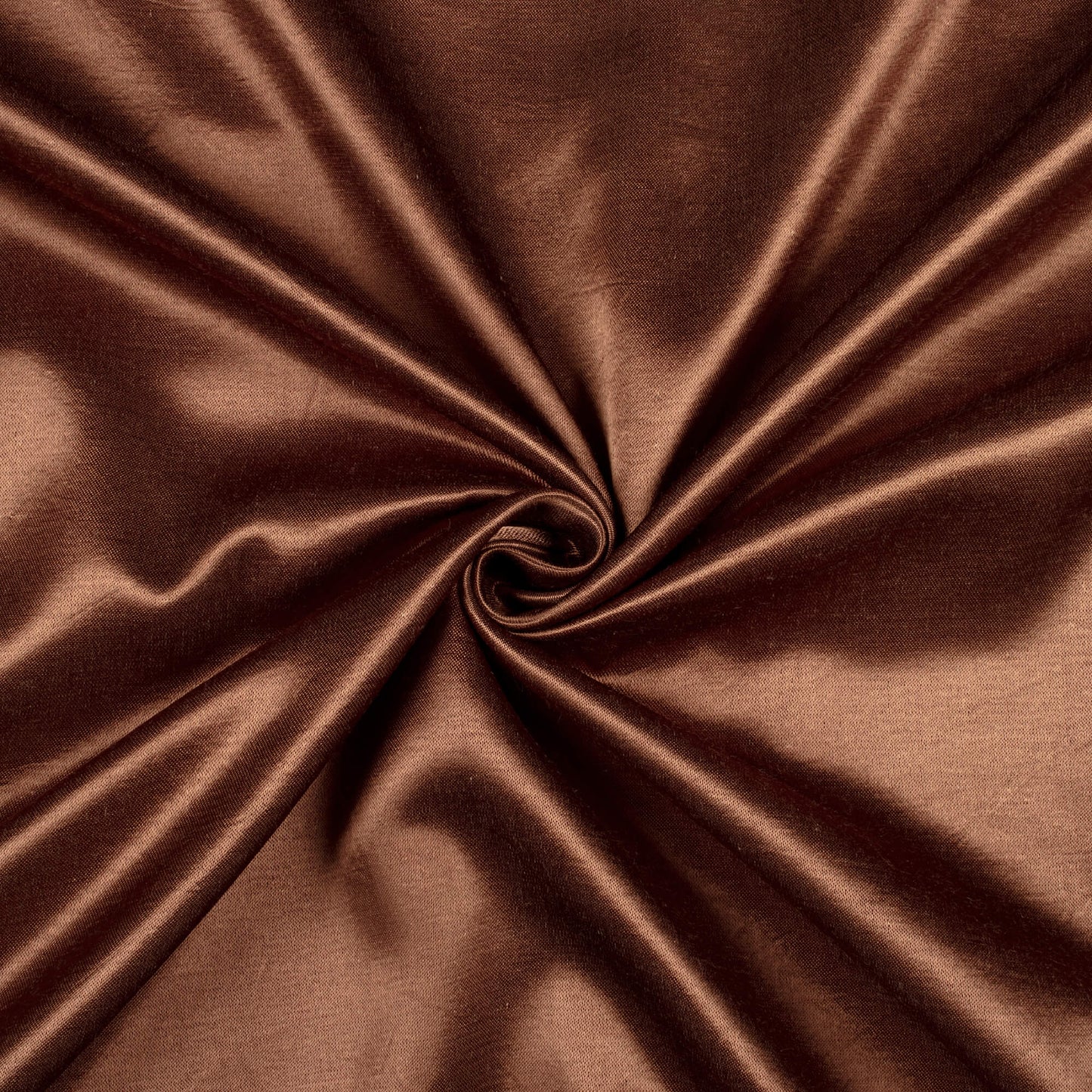 Cinnamon Brown Plain Pure Mashru Silk Fabric
