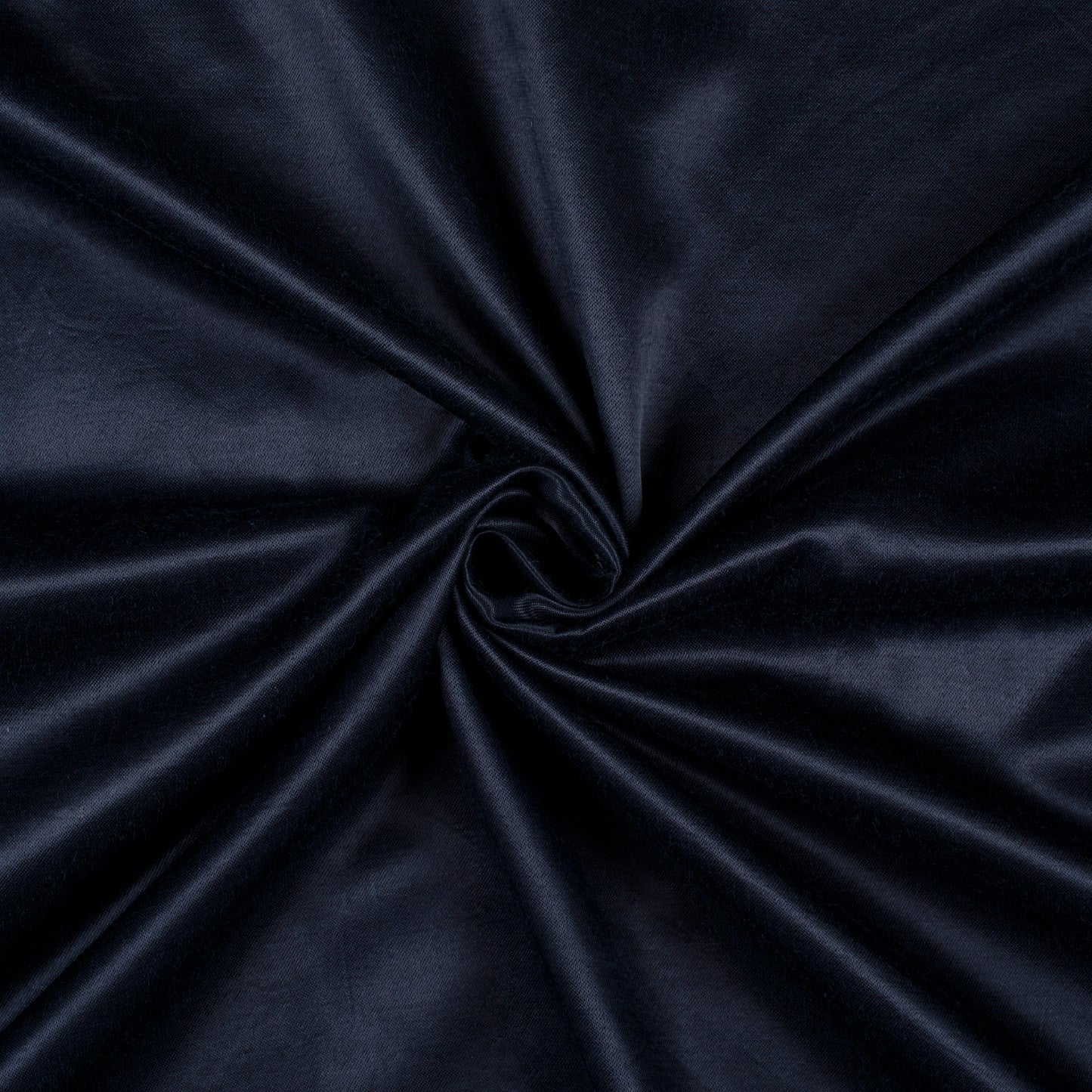 Navy Blue Plain Pure Mashru Silk Fabric