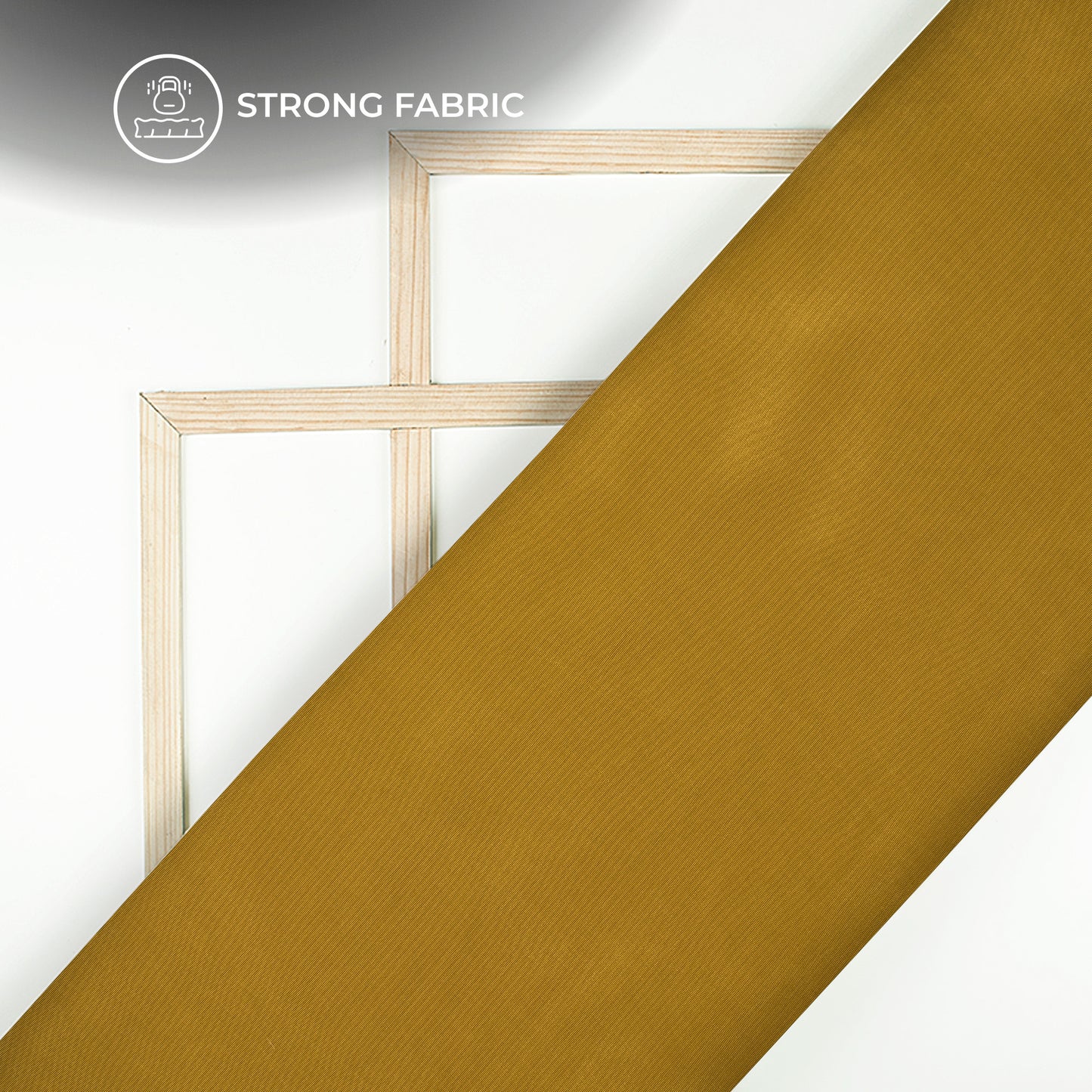 Peanut Brown Plain Pure Natural Crepe Fabric