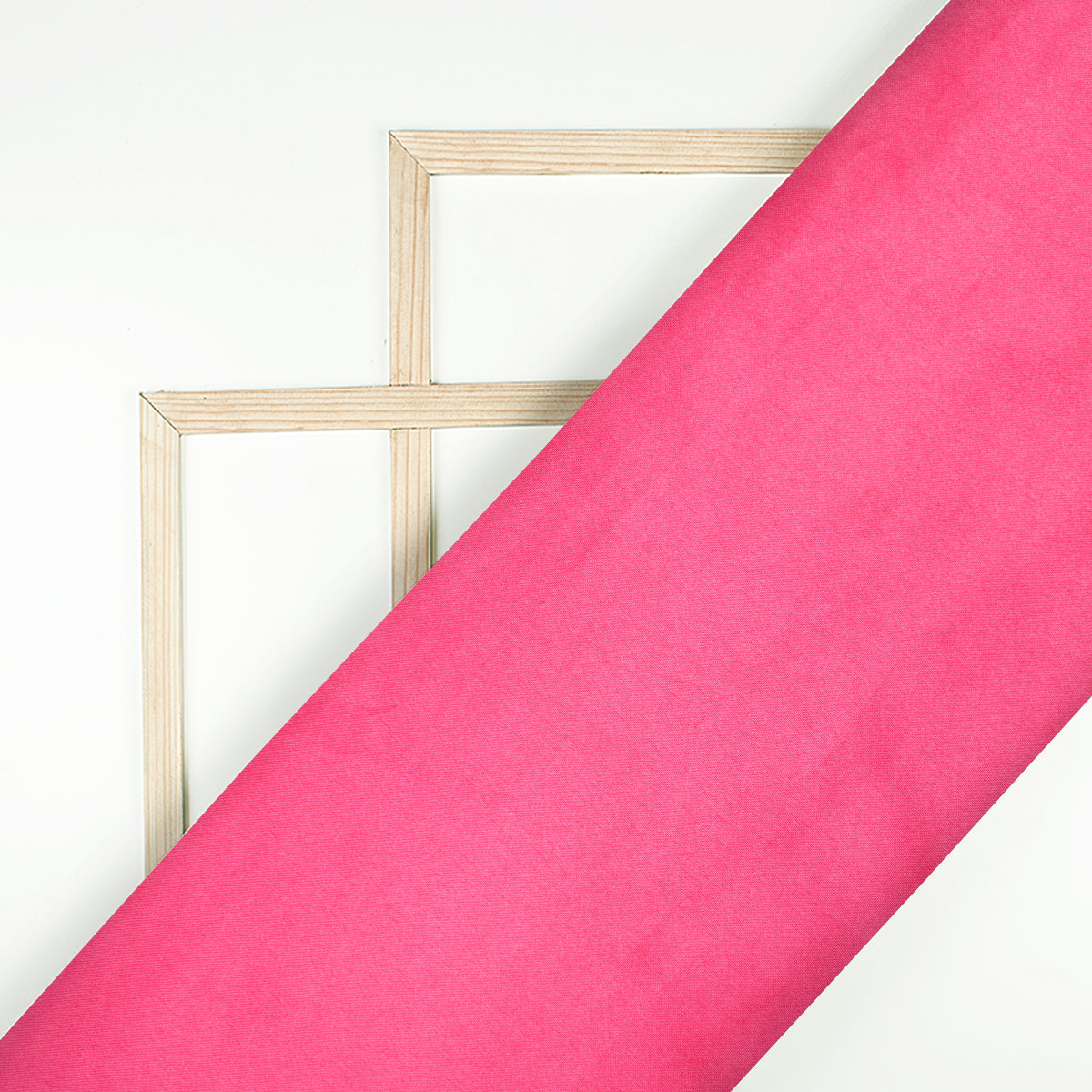 Magenta Pink Plain Neon Ultra Satin Fabric