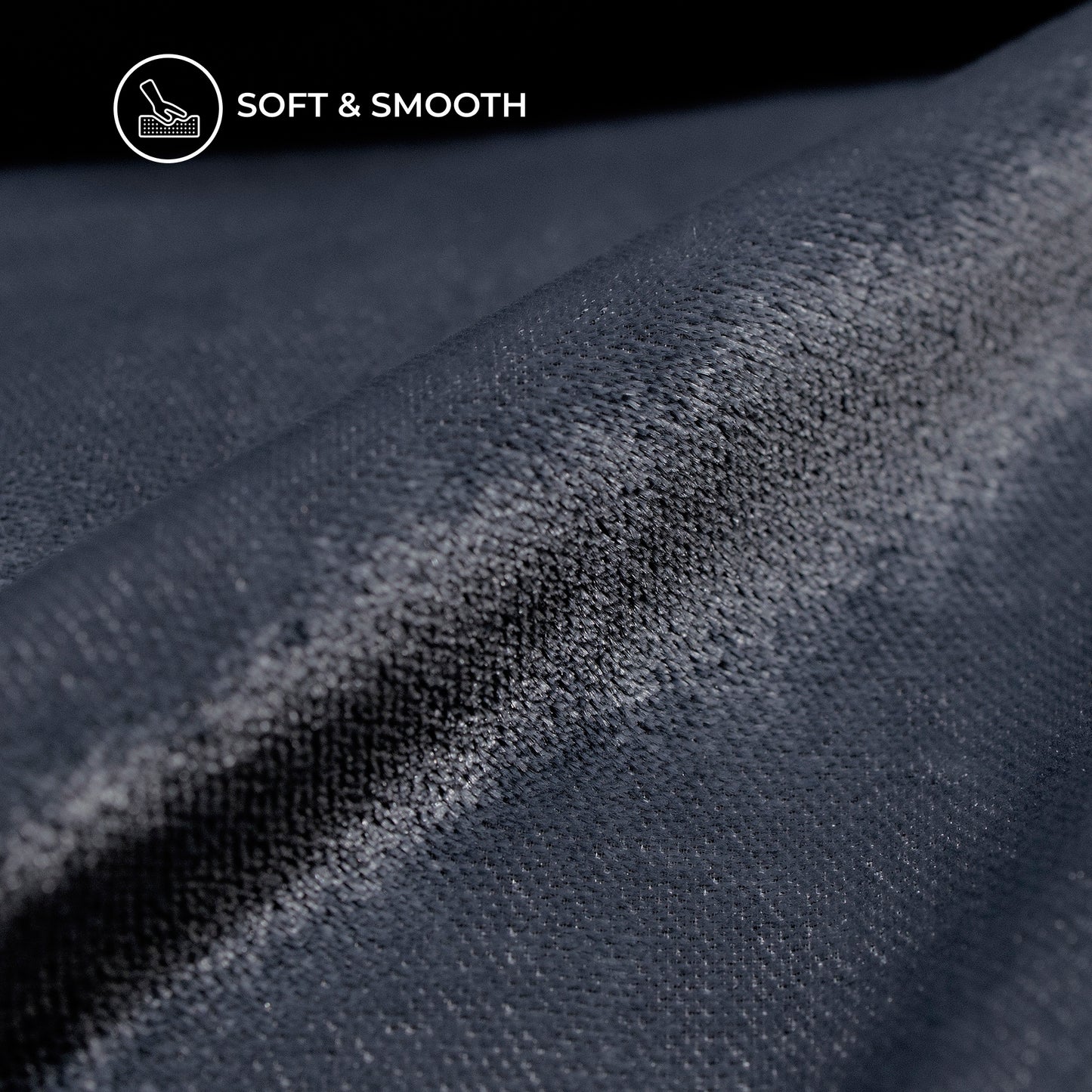 Pigeon Blue Plain Export Quality Micro Velvet Fabric