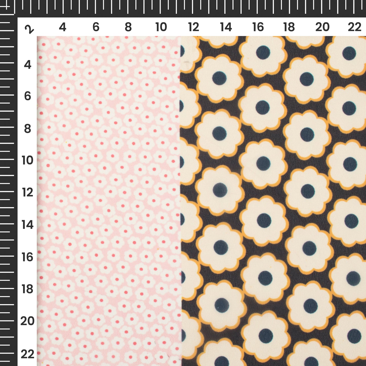 Exclusive Multi-Color Floral Digital Print Georgette Fabric