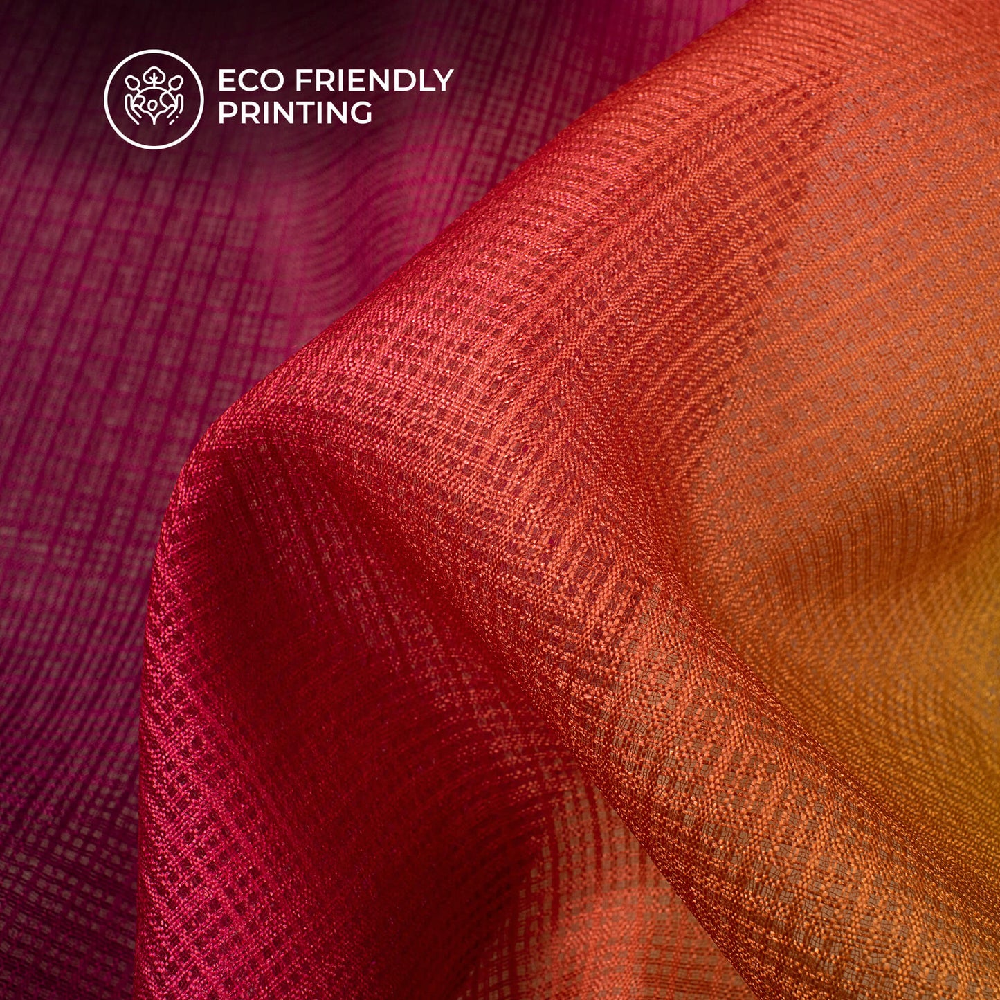Exclusive Ombre Digital Print Kota Doria Fabric