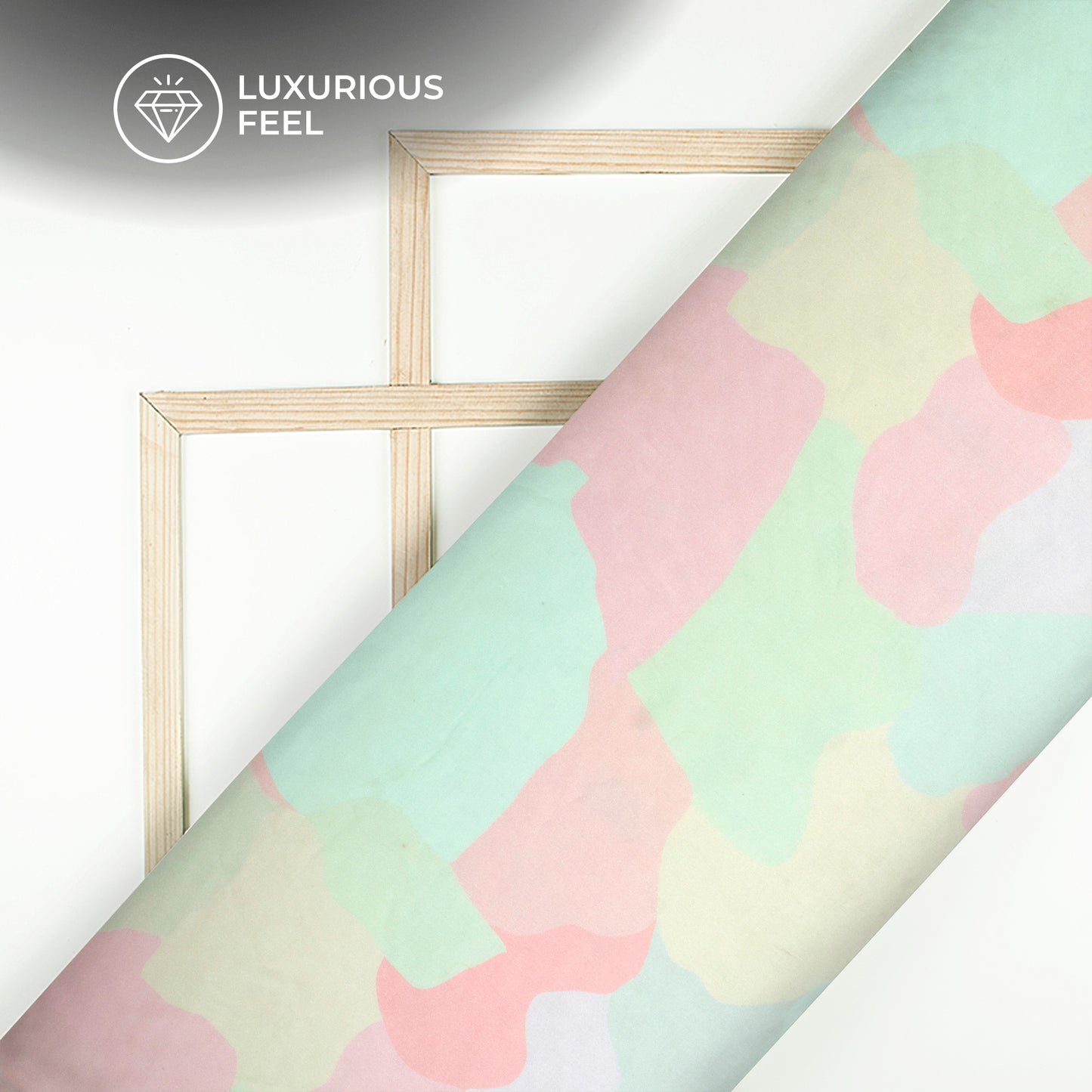 Exclusive Tye And Dye Digital Print Georgette Satin Fabric