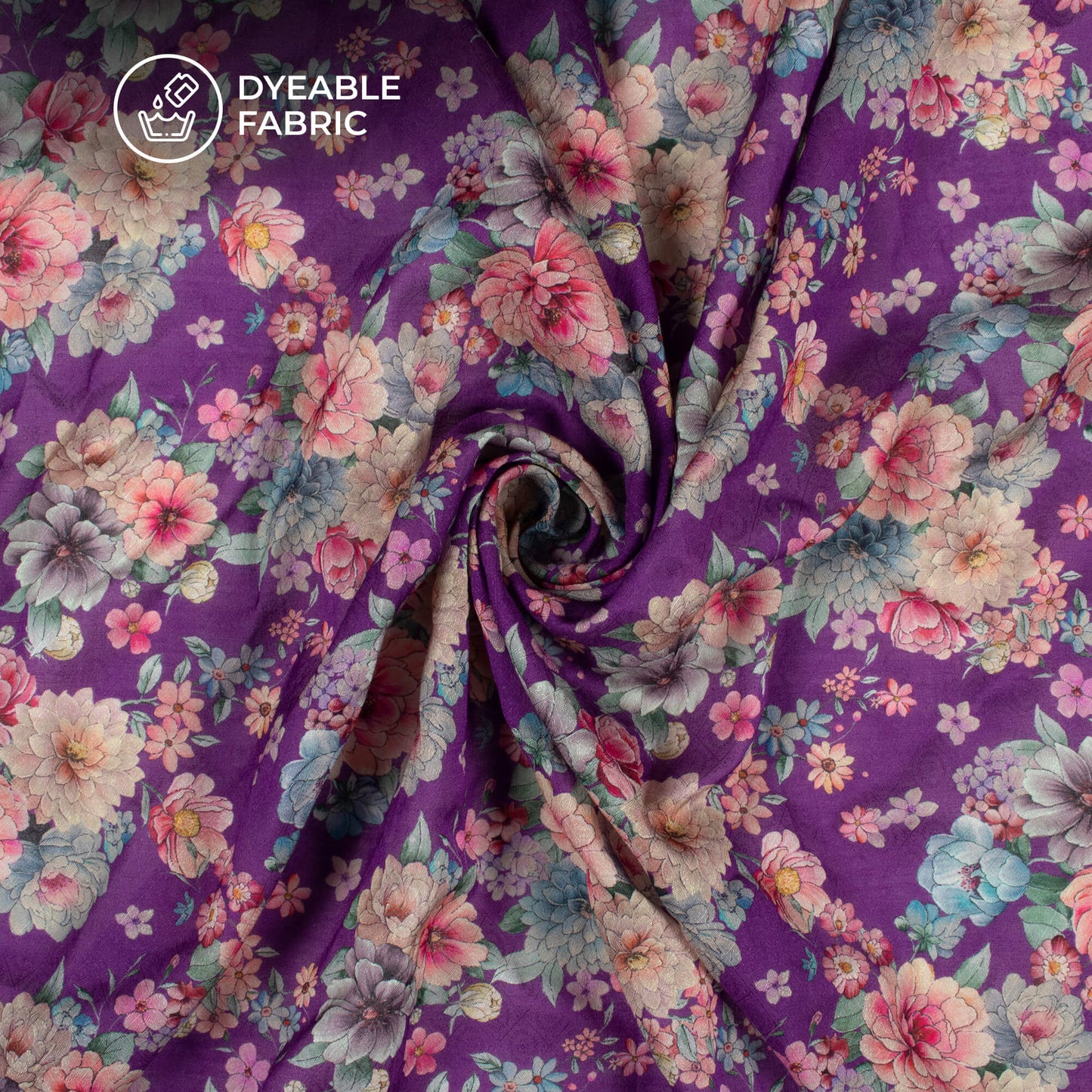 Bestselling Floral Printed Sustainable Corn Fabric