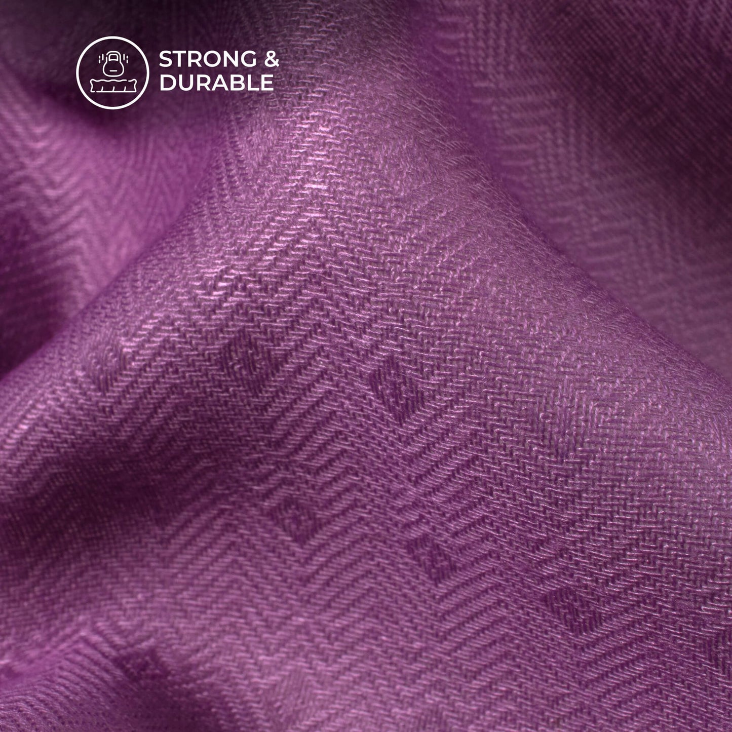 Lilac Purple Ombre Digital Print Elegant Blend Pashmina Fabric