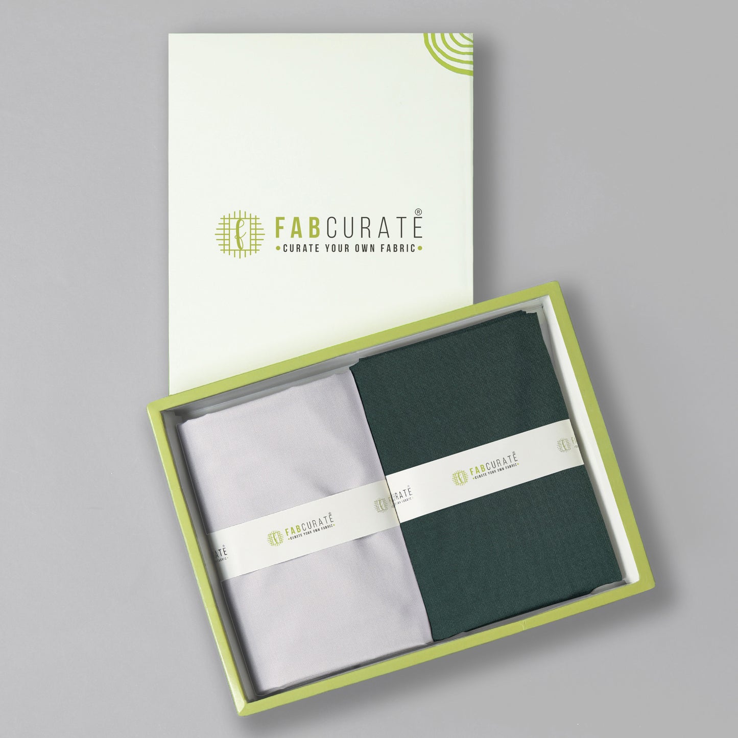 Men's Unstitched Shirt And Pant Fabric Combo In Gift Carrying Case