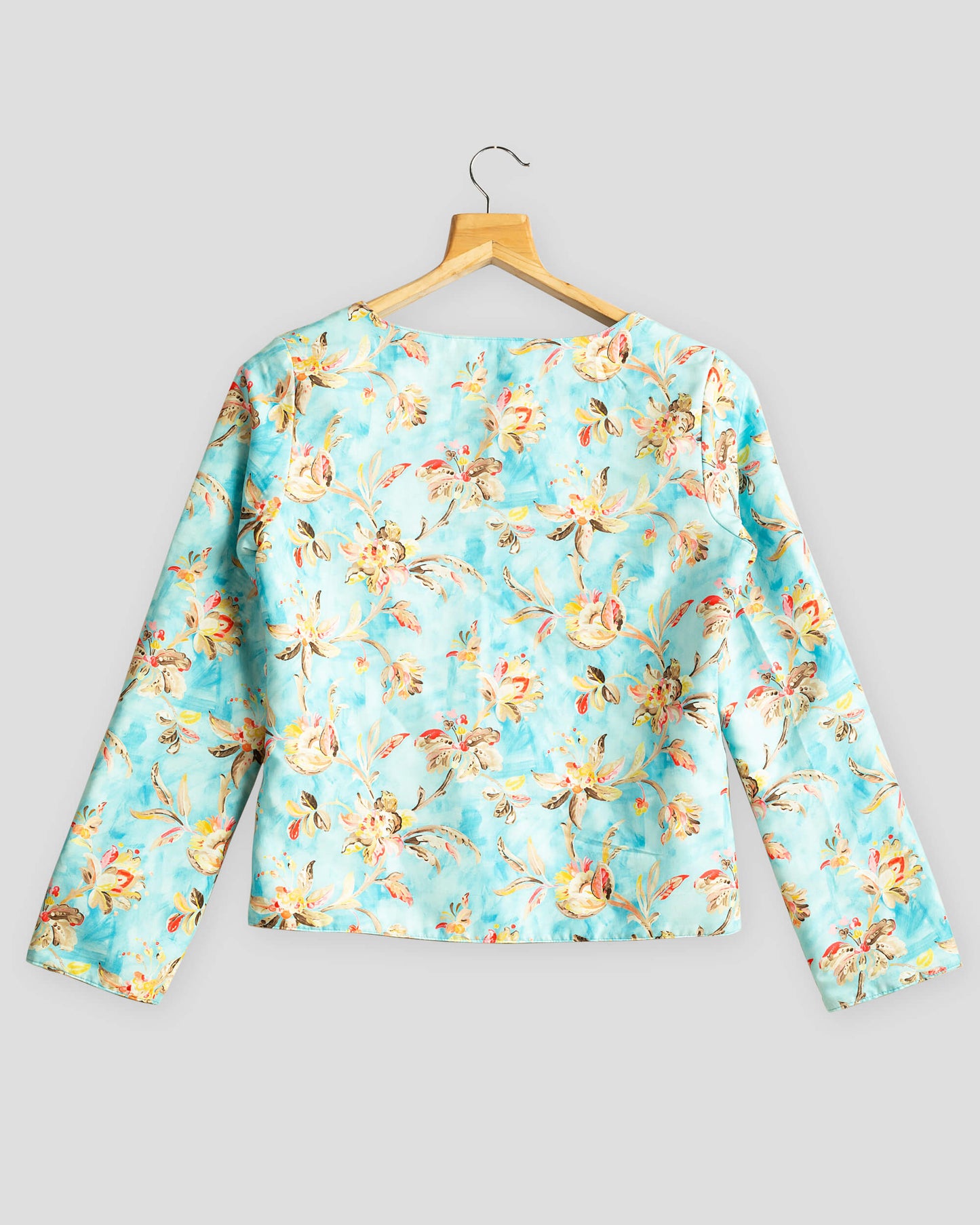 Impressive Arctic Floral Reversible Jacket