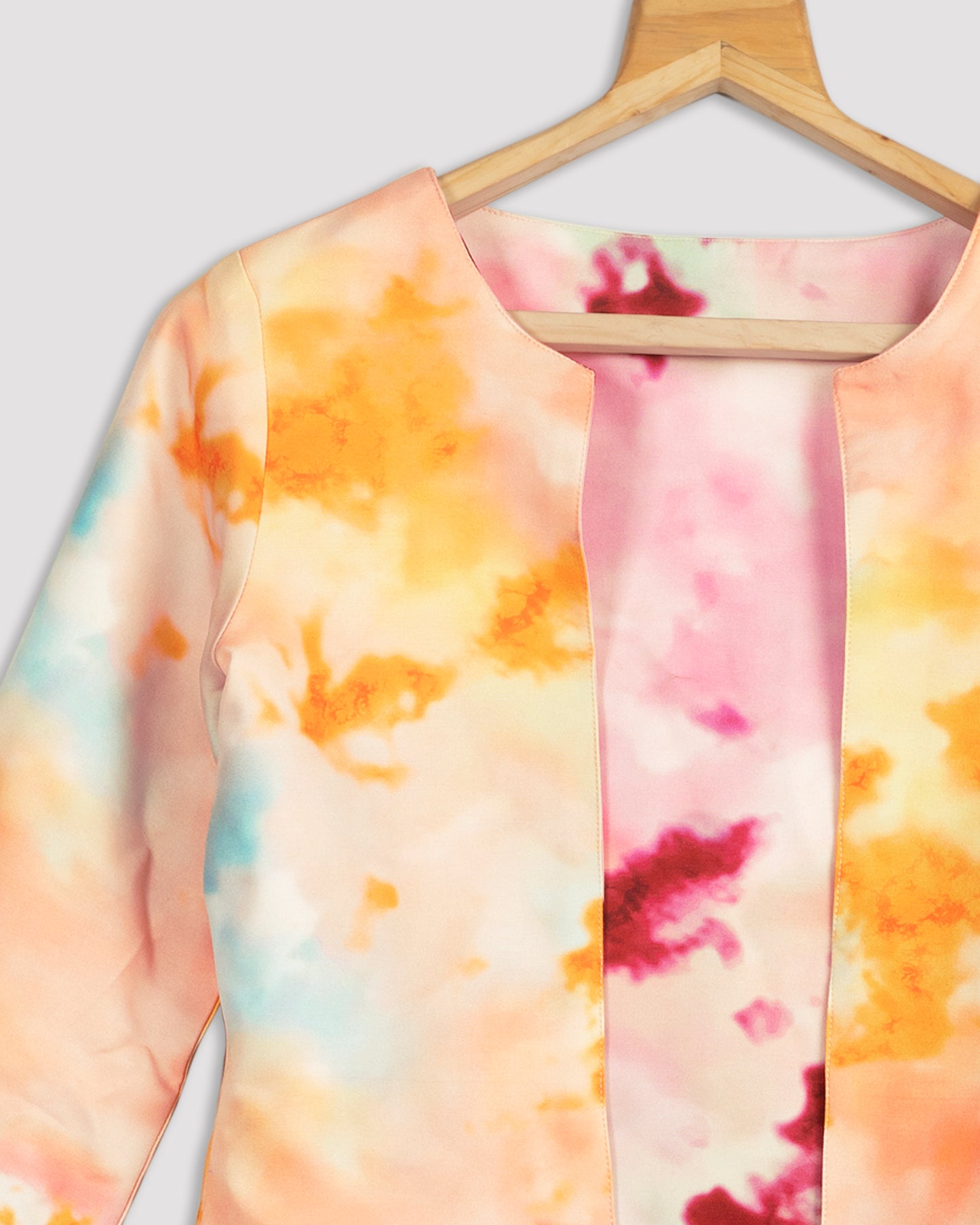 Bestselling Tye And Dye Reversible Jacket For Women