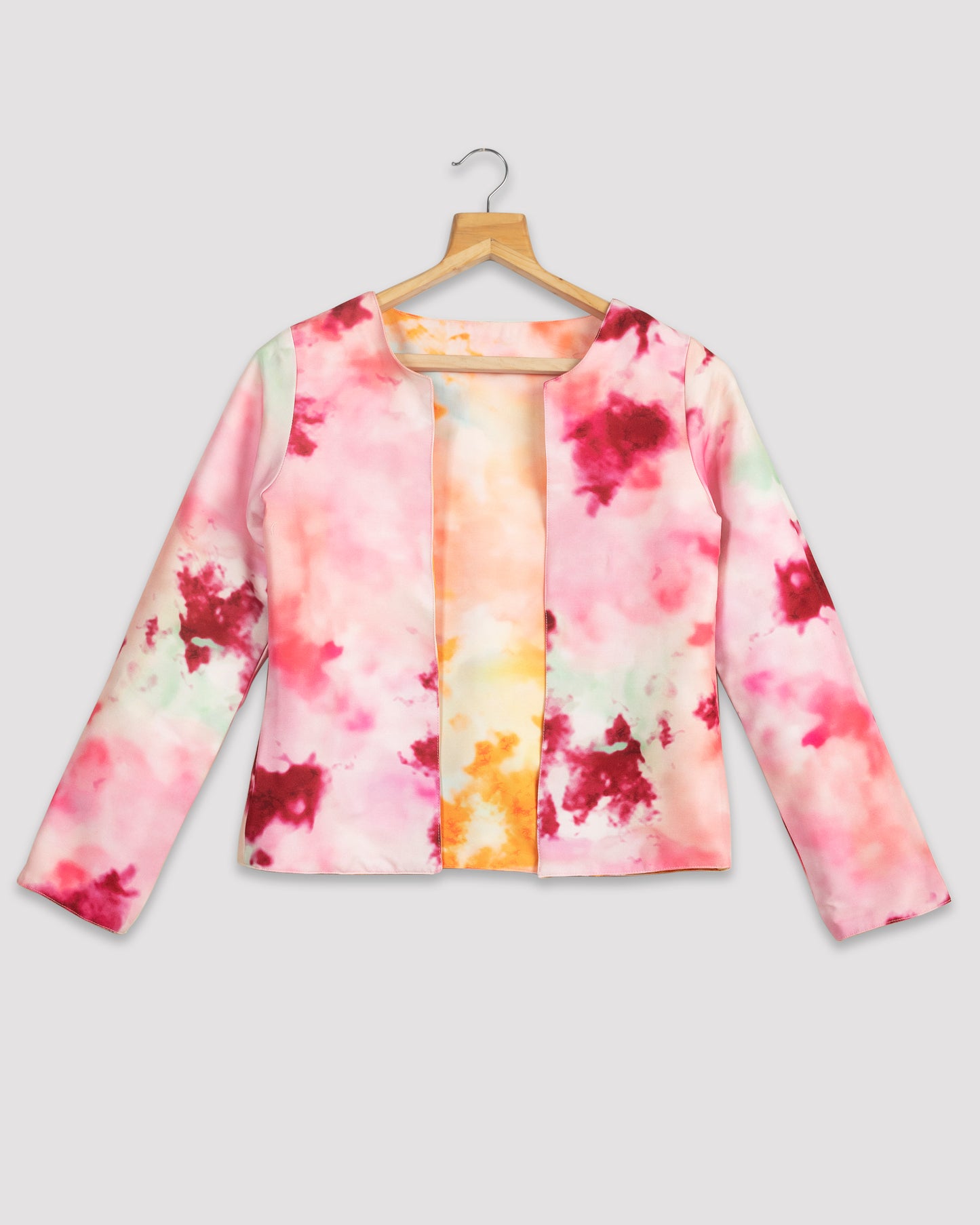 Bestselling Tie And Dye Reversible Jacket For Women