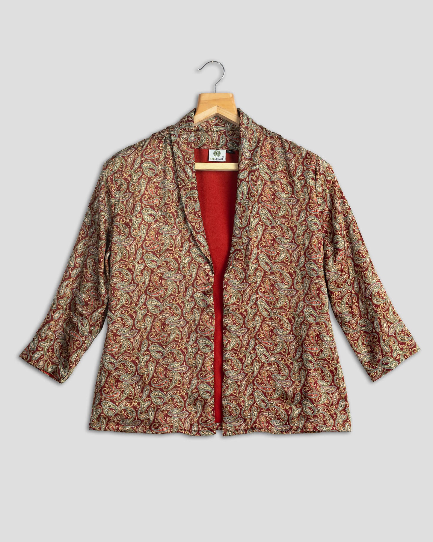 Seamless Paisley Jacket For Women